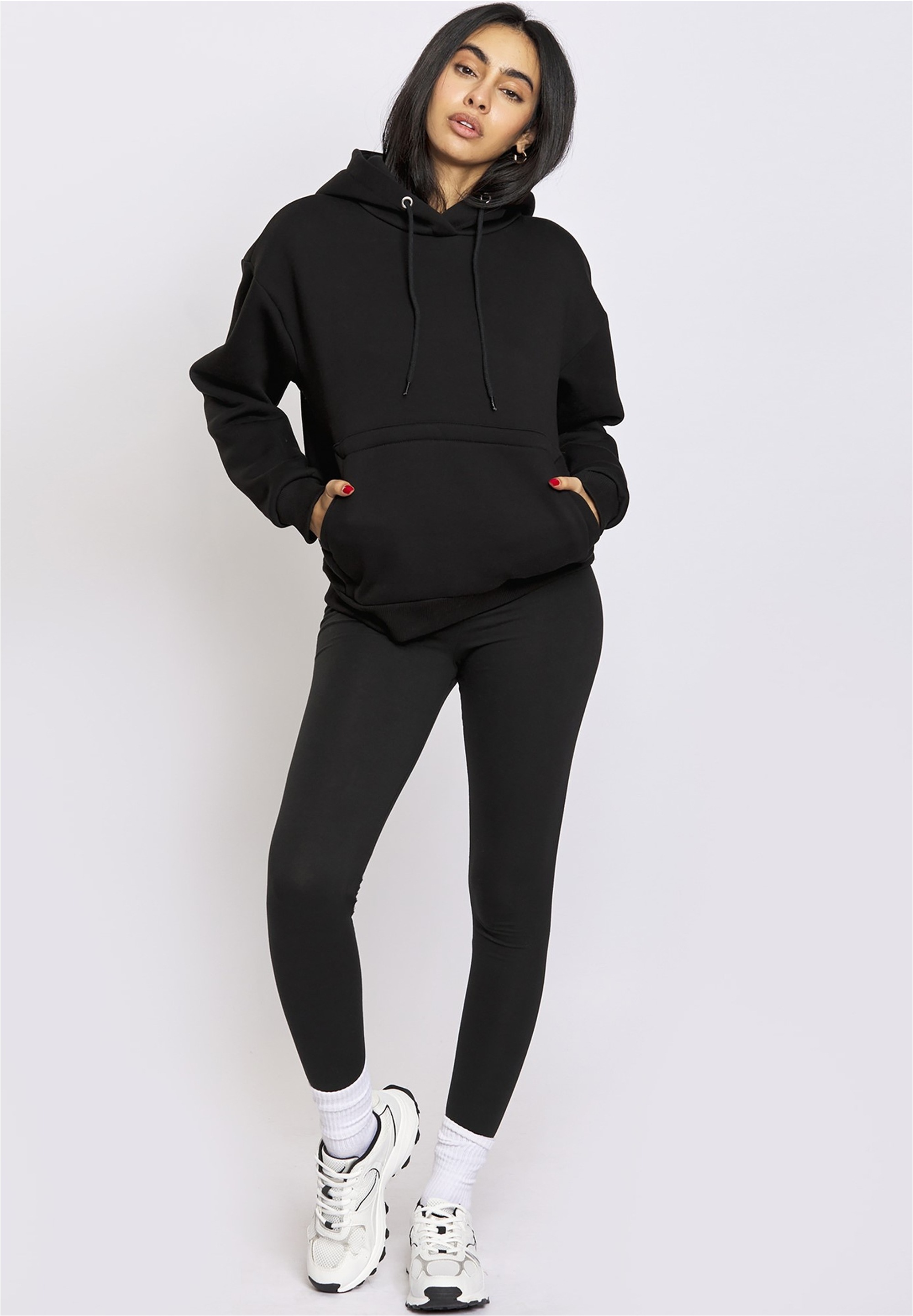 freshlions Kapuzensweatshirt »Balina«, (1 tlg.), mit elastischen Bündchen