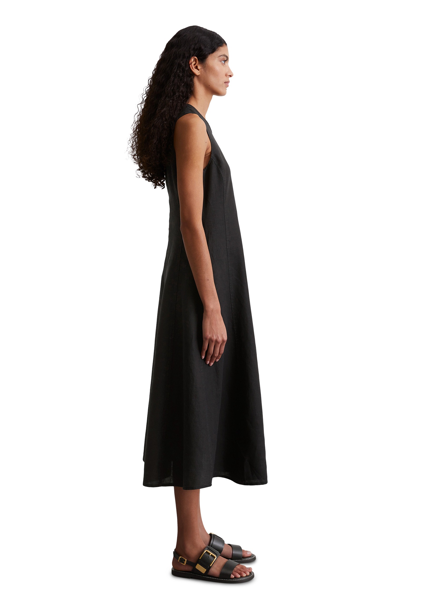 Marc OPolo Midikleid "in A-Linie geschnitten" günstig online kaufen