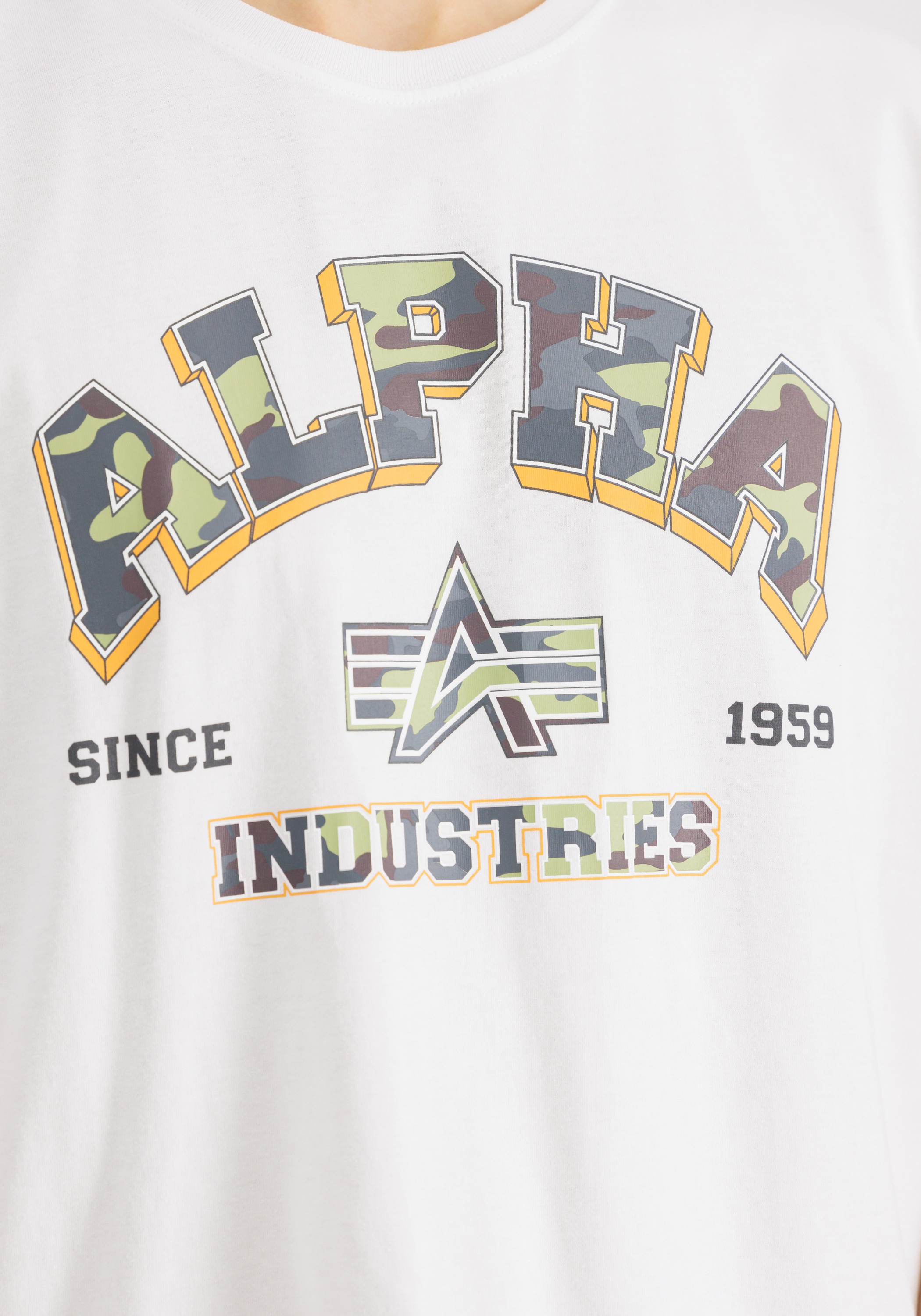Alpha Industries T-Shirt »College Camo T-Shirt T-Shirt«