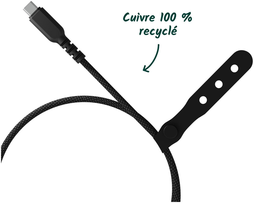 Fairphone Smartphone-Kabel »USB-C 3.2 Long Life Lade- und Datenkabel (20 Gb/s) 1 m«, USB Typ C, USB-C, 100 cm
