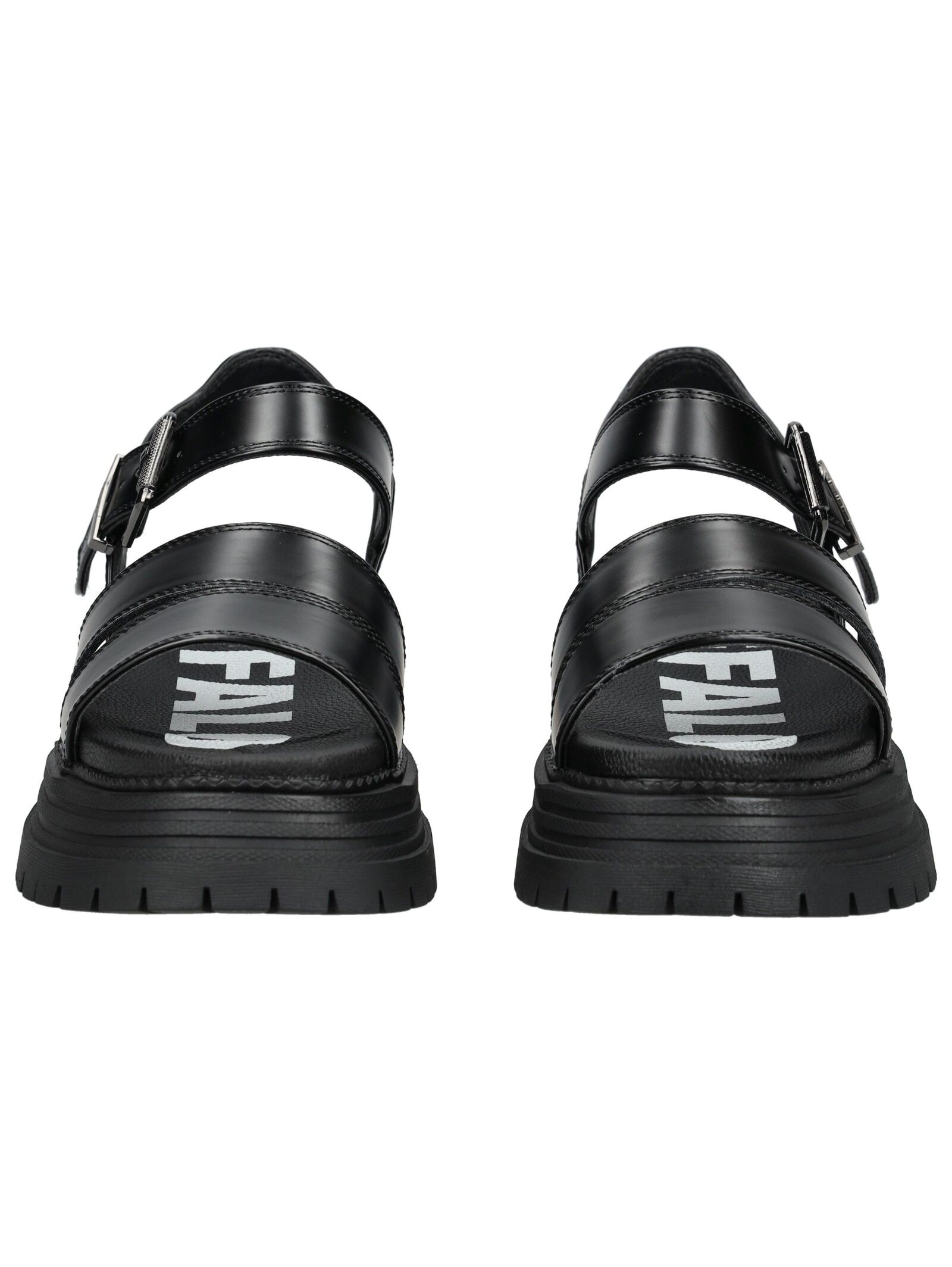 Buffalo Riemchensandale »Buffalo Sandalen Lederimitat«