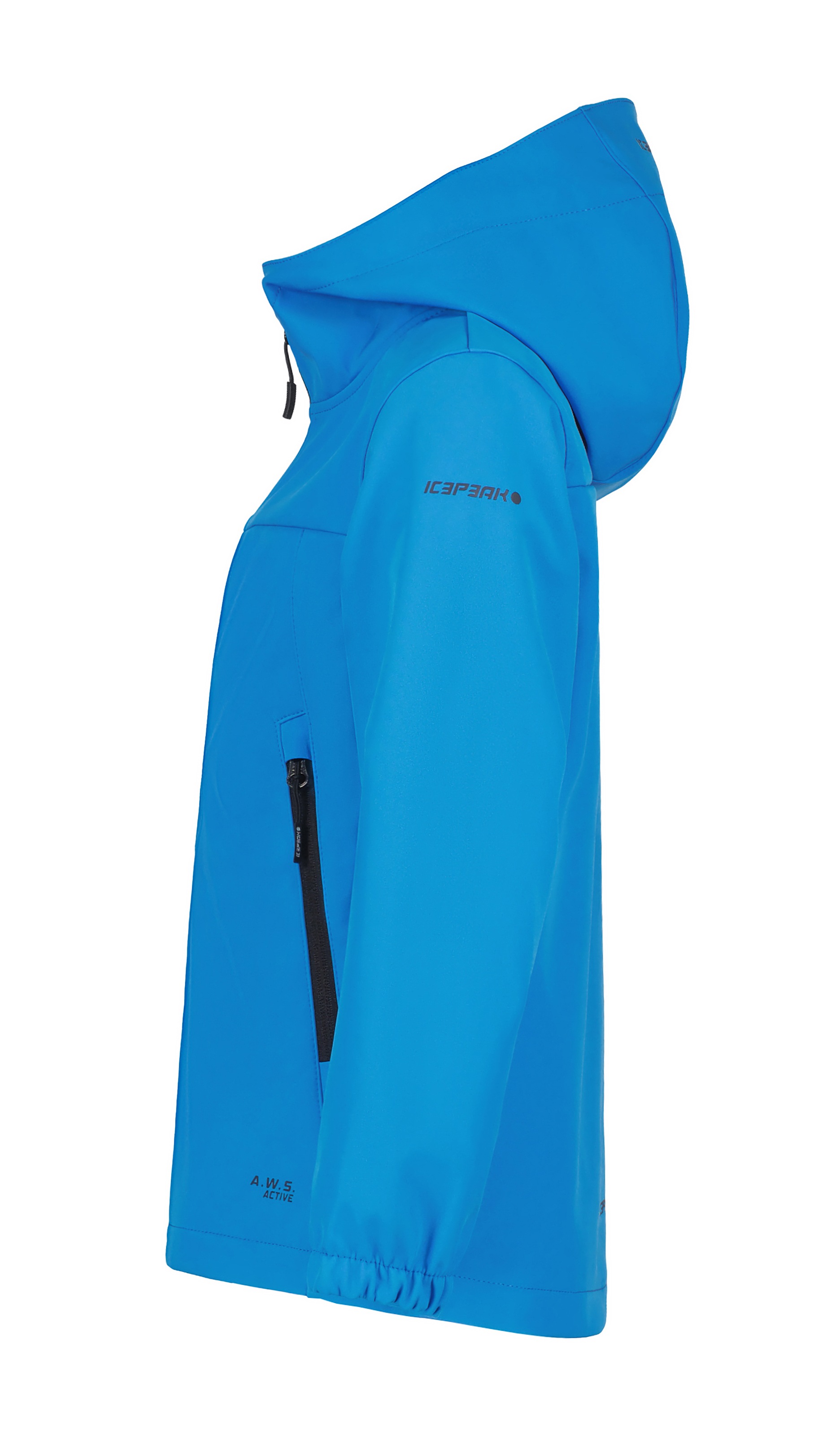 Thumbnail - Icepeak Softshelljacke "KONAN JR" mit Kapuze aus winddichtem und wasserabweisendem Material