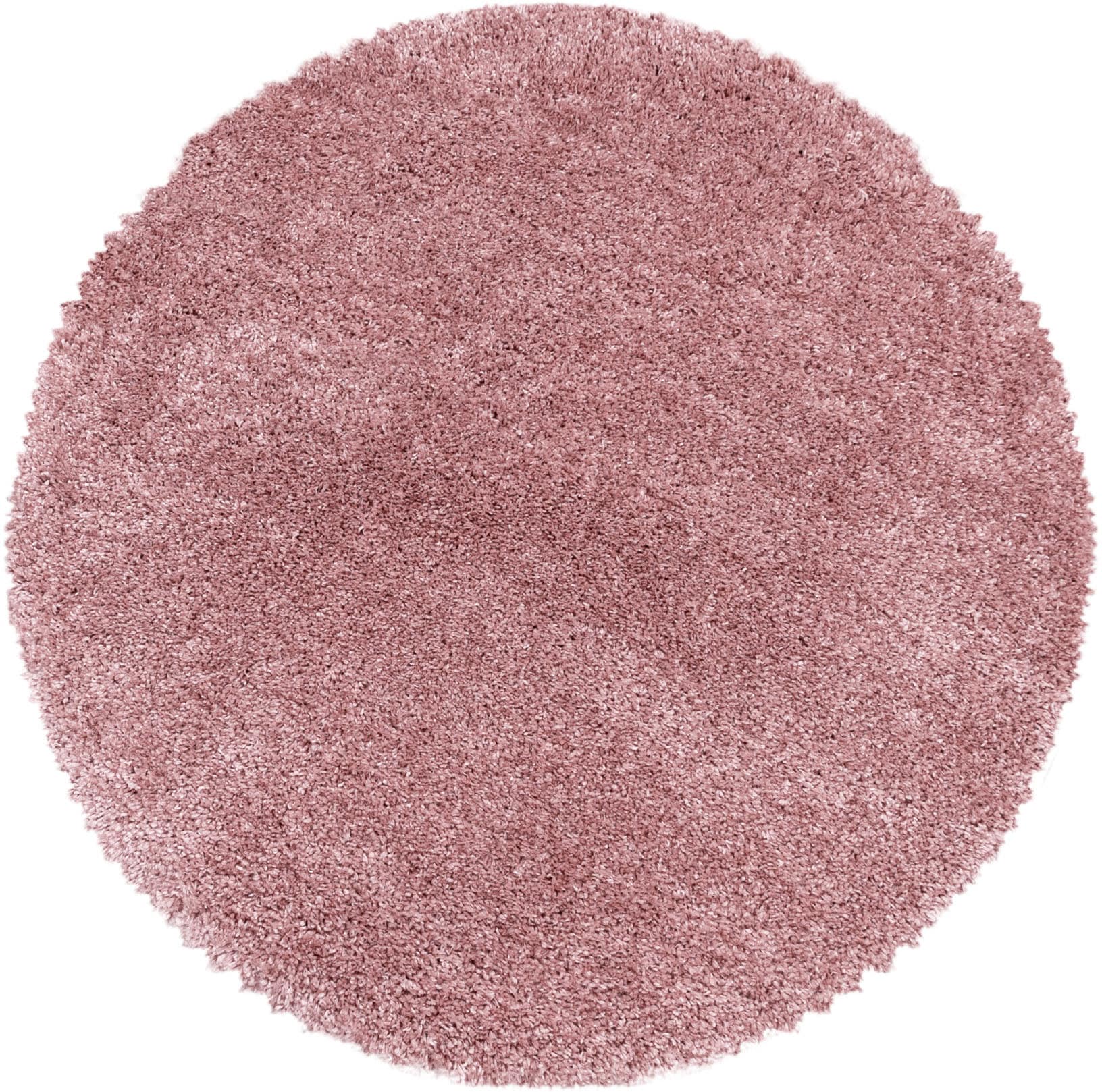 Ayyildiz Teppiche Hochflor-Teppich »FLUFFY 3500«, rund, 50 mm Höhe, Langflor, Shaggy, uni, robust, auch rechteckig erhältlich, Wohnzimmer