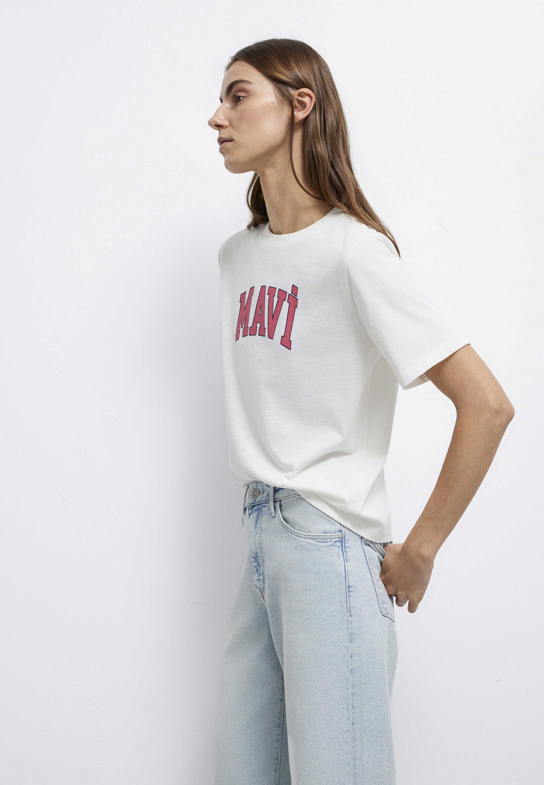 Mavi T-Shirt »LOGO PRINTED T-SHIRT« Logo T-Shirt