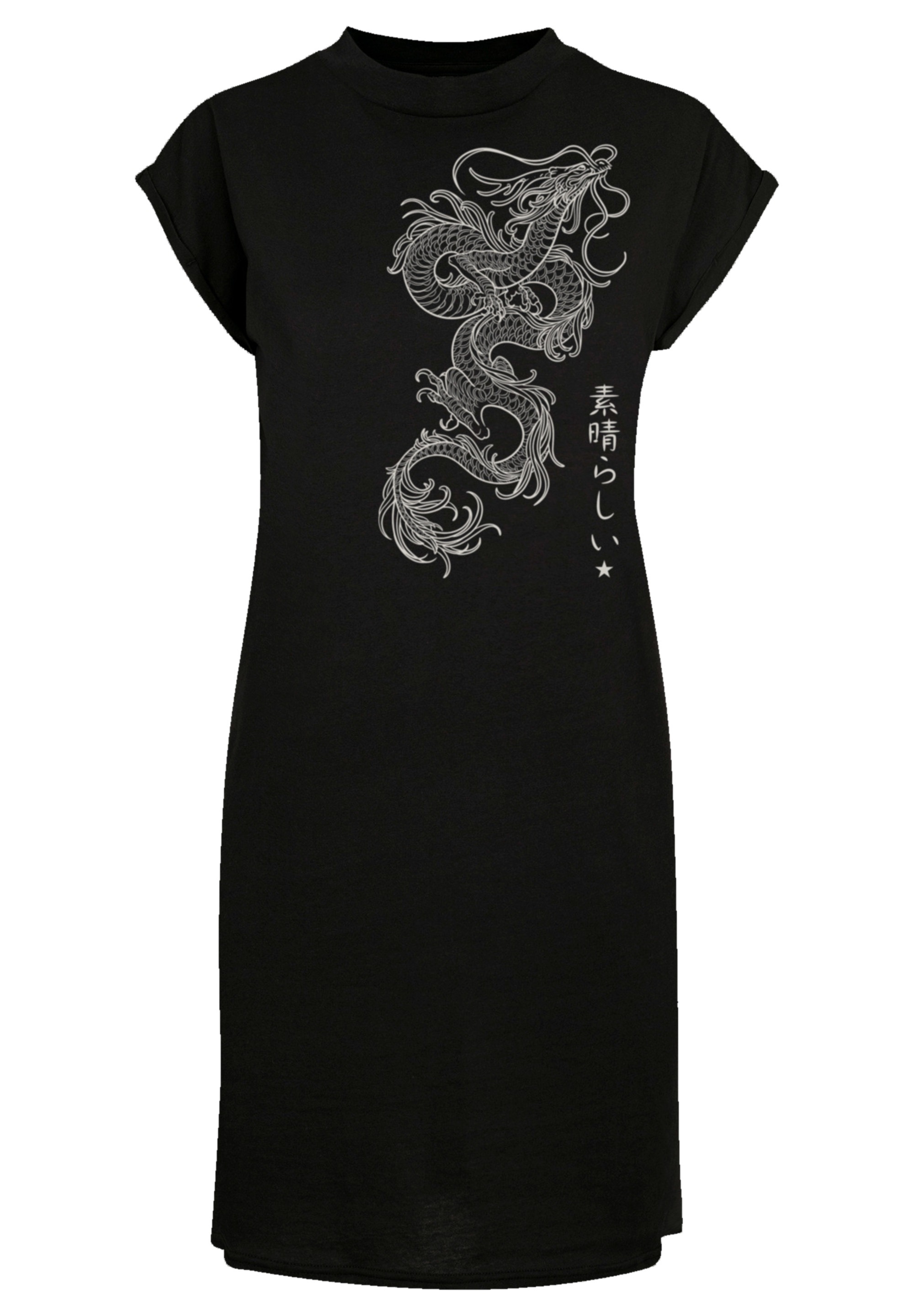F4NT4STIC Shirtkleid "Drachen" Ohne Taschen Print günstig online kaufen