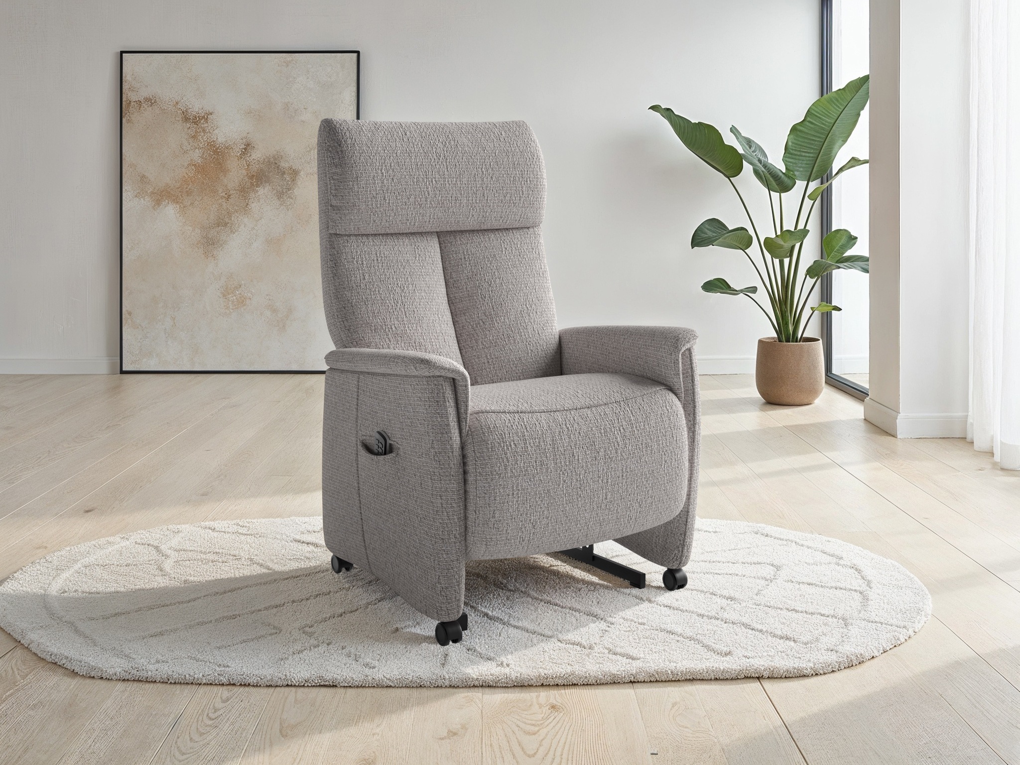 sit&more TV-Sessel "Cremona Comfort Plus" bis 200 Kg belastbar, mit Herz-Waage Funktion