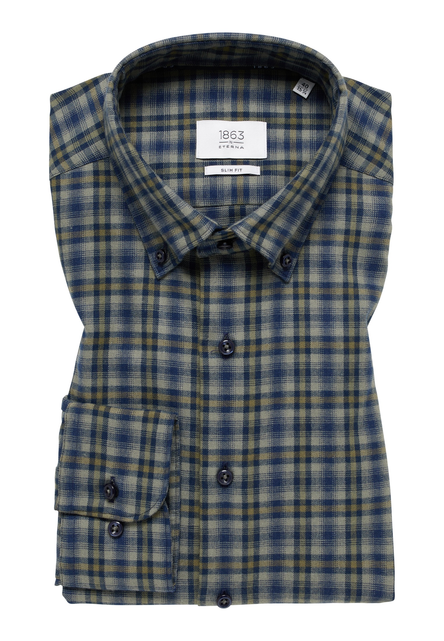 Eterna Langarmhemd »SLIM FIT«