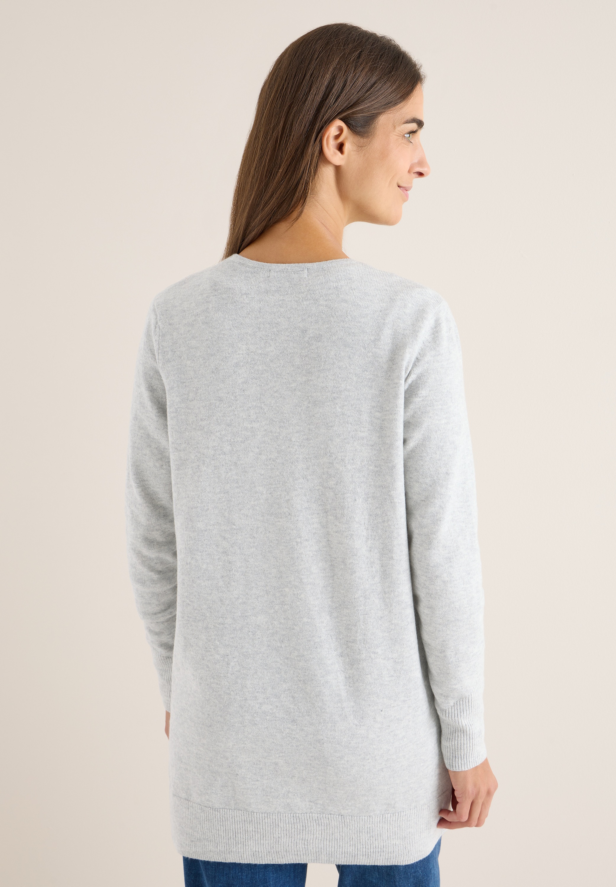 Cecil Longstrickjacke, aus softem Materialmix