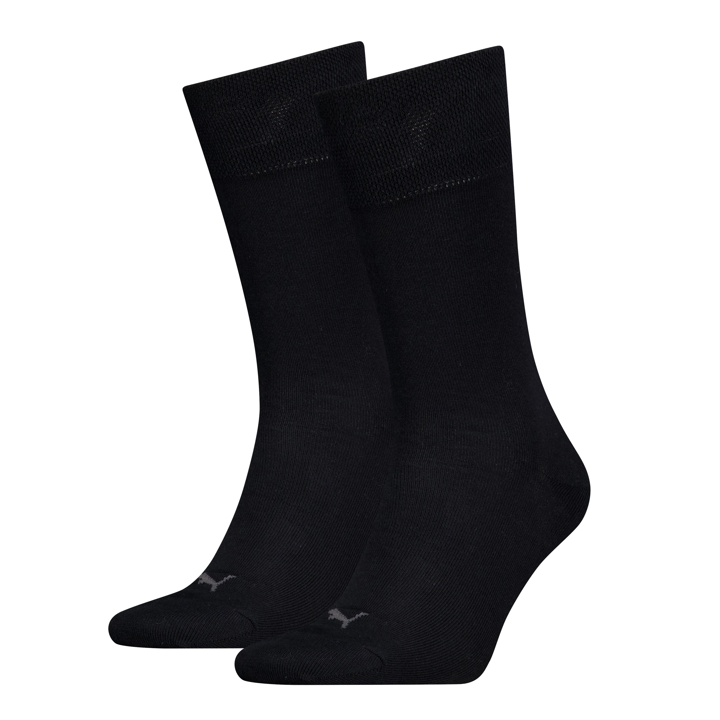 PUMA Damen Socken "PUMA MEN CLASSIC PIQUEE SOCK", Gr. 39schwarz, Baumwollmischung, Socken, mit komfortablem Bund