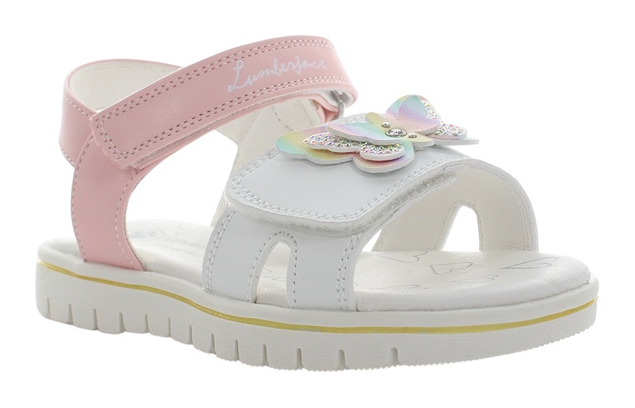 Sandale, Sommerschuh, Klettschuh, Sandalette, mit süßem Schmetterling