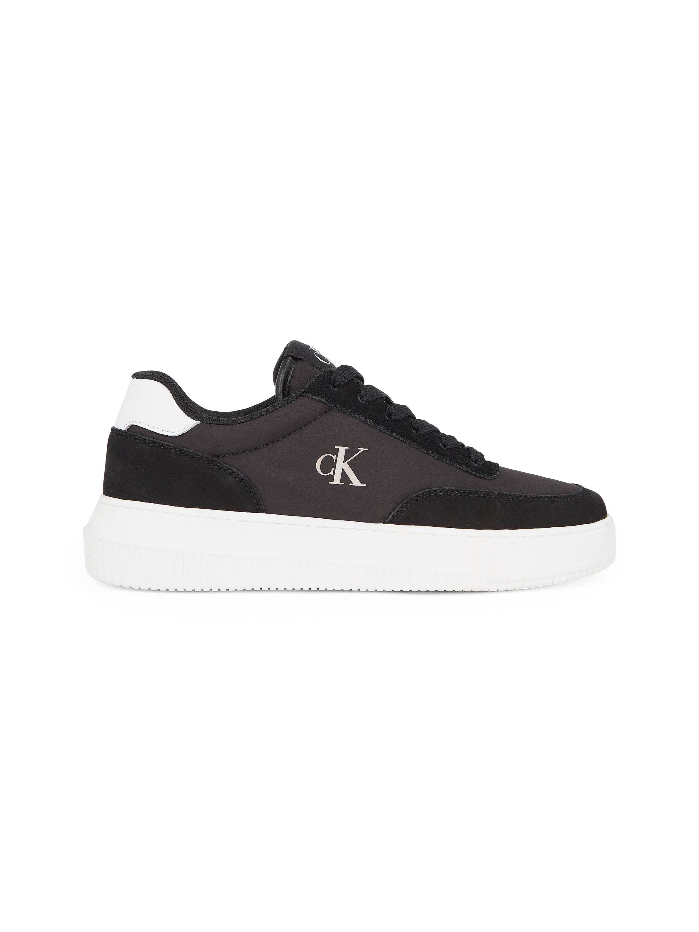 Calvin Klein Jeans Sneaker »CHUNKY CUPSOLE LOW MIX IN«, Freizeitschuh, Halbschuh, Schnürschuh mit CK Logo