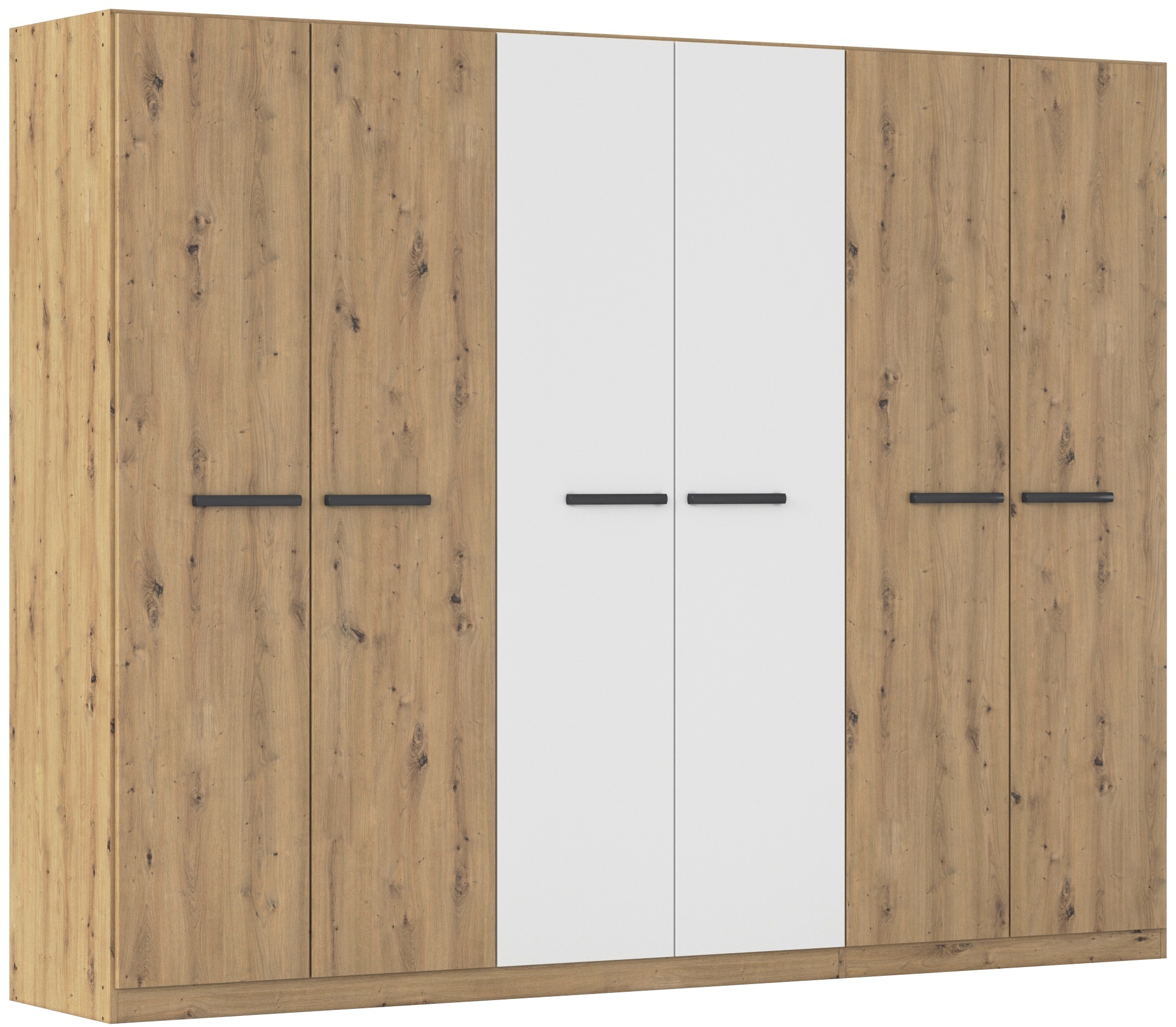 OTTO home Kleiderschrank "Mehrzweckschrank Aktenschrank Möbel Mietswohnung Schlafzimmer MODI" erhältlich in Breiten 91/136/181/226/271 cm, Höhe 210 cm, in angesagten Farbkombinationen, optional mit Spiegel MADE IN GERMANY