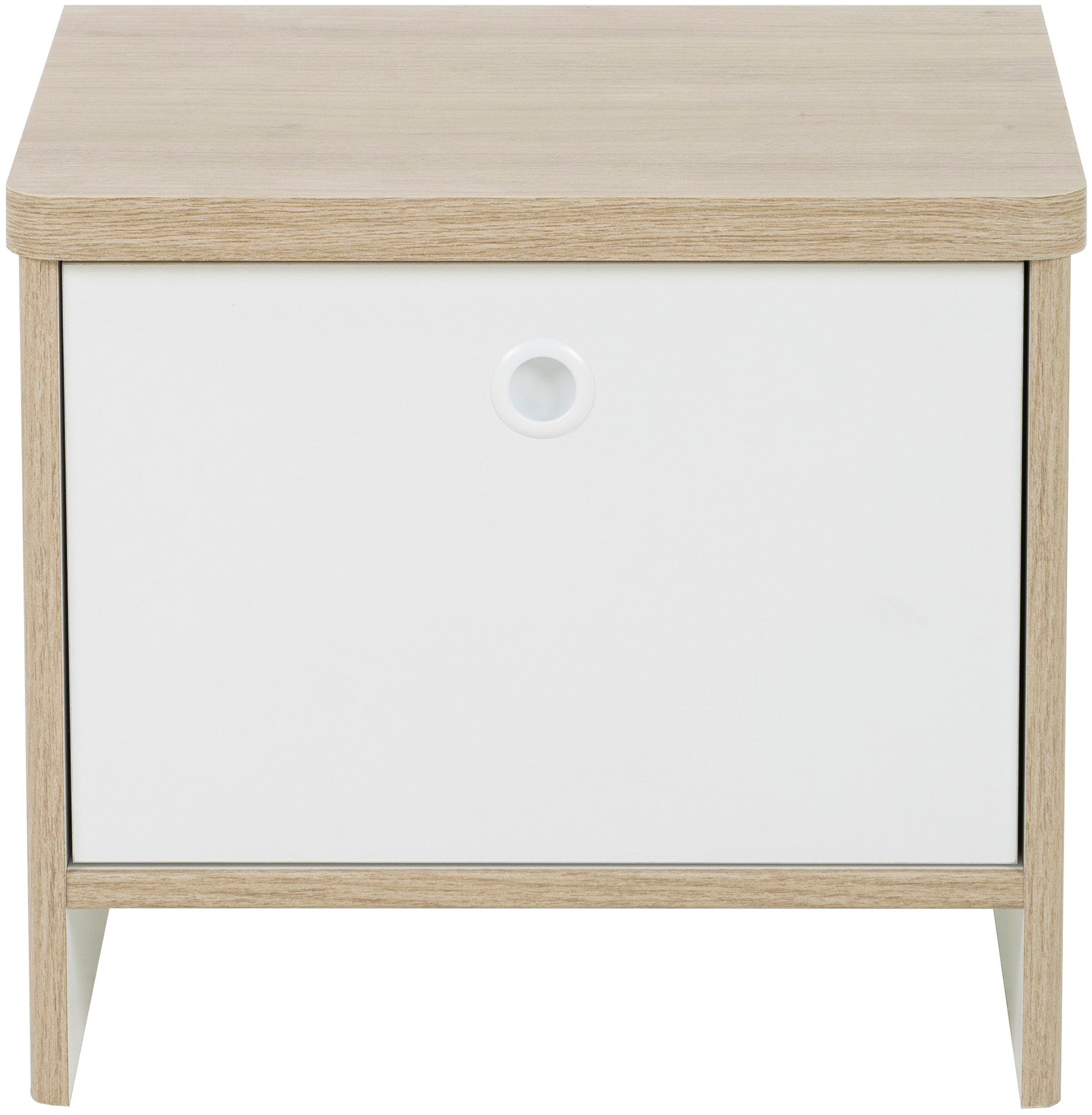 Gami Nachtkommode Ein praktischer Nachttisch mit Stauraum.