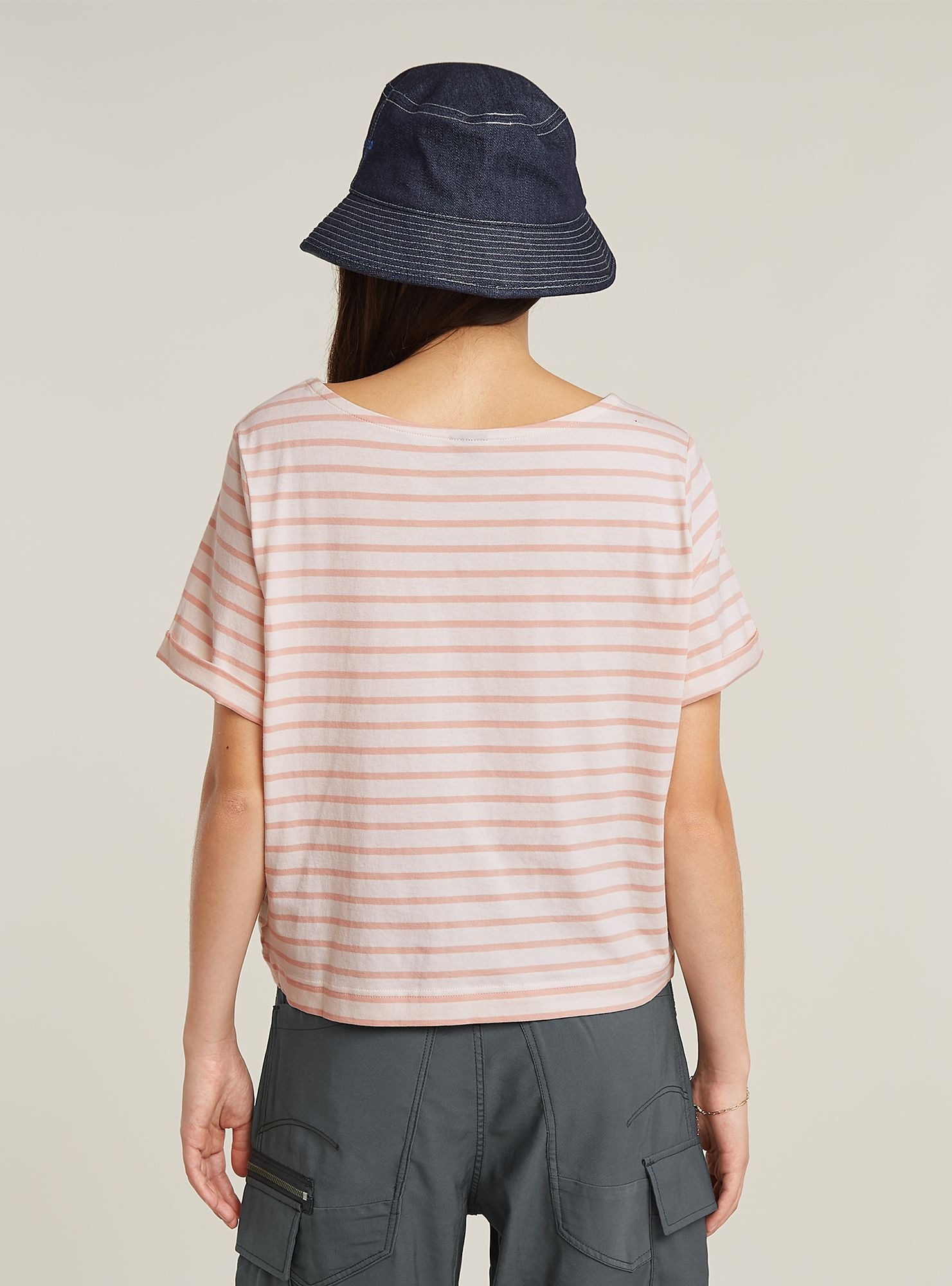 G-STAR T-Shirt "Striped Knot T-Shirt" günstig online kaufen