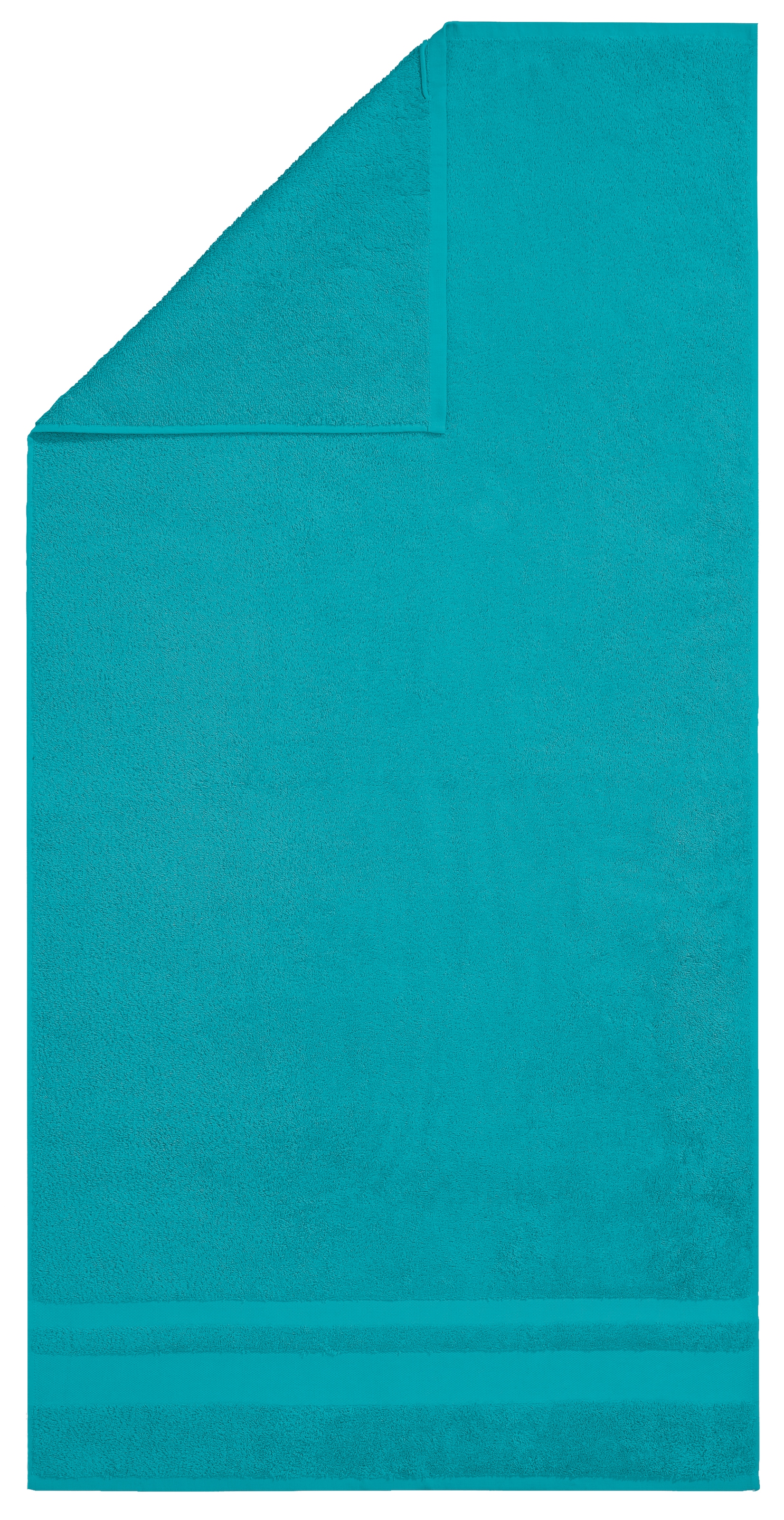 OTTO home Duschtücher »Vanessa, 4 Duschtücher, 70x140cm, in Standard- und Premium-Qualität« Handtücher mit Bordüre, 100% Baumwolle, einfarbig, weich