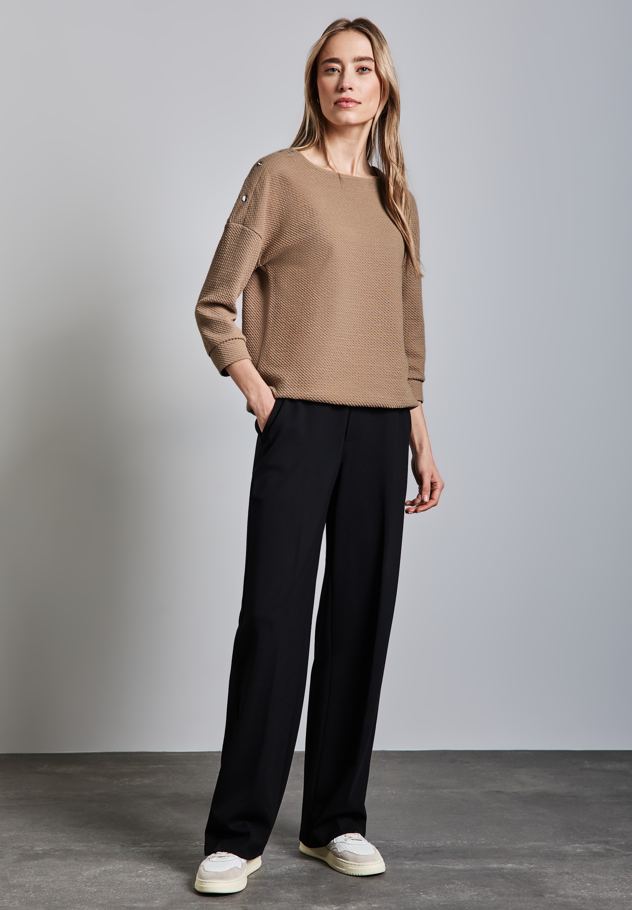 STREET ONE 3/4-Arm-Shirt, mit 3/4 Ärmeln