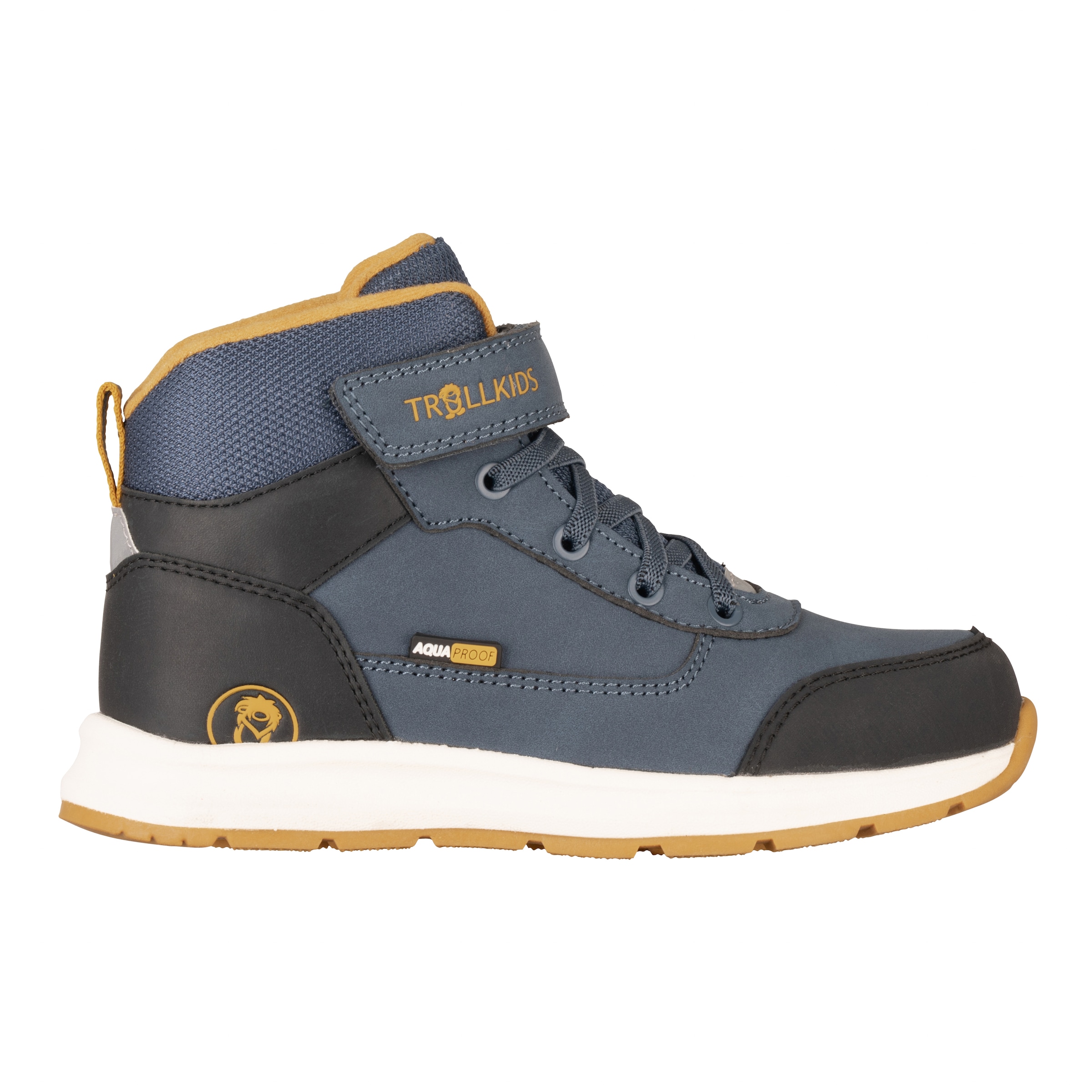 TROLLKIDS Sneakerboots »KIDS STAVANGER MID CUT XT«, wasserdicht, Klettverschluss, reflektierende Details