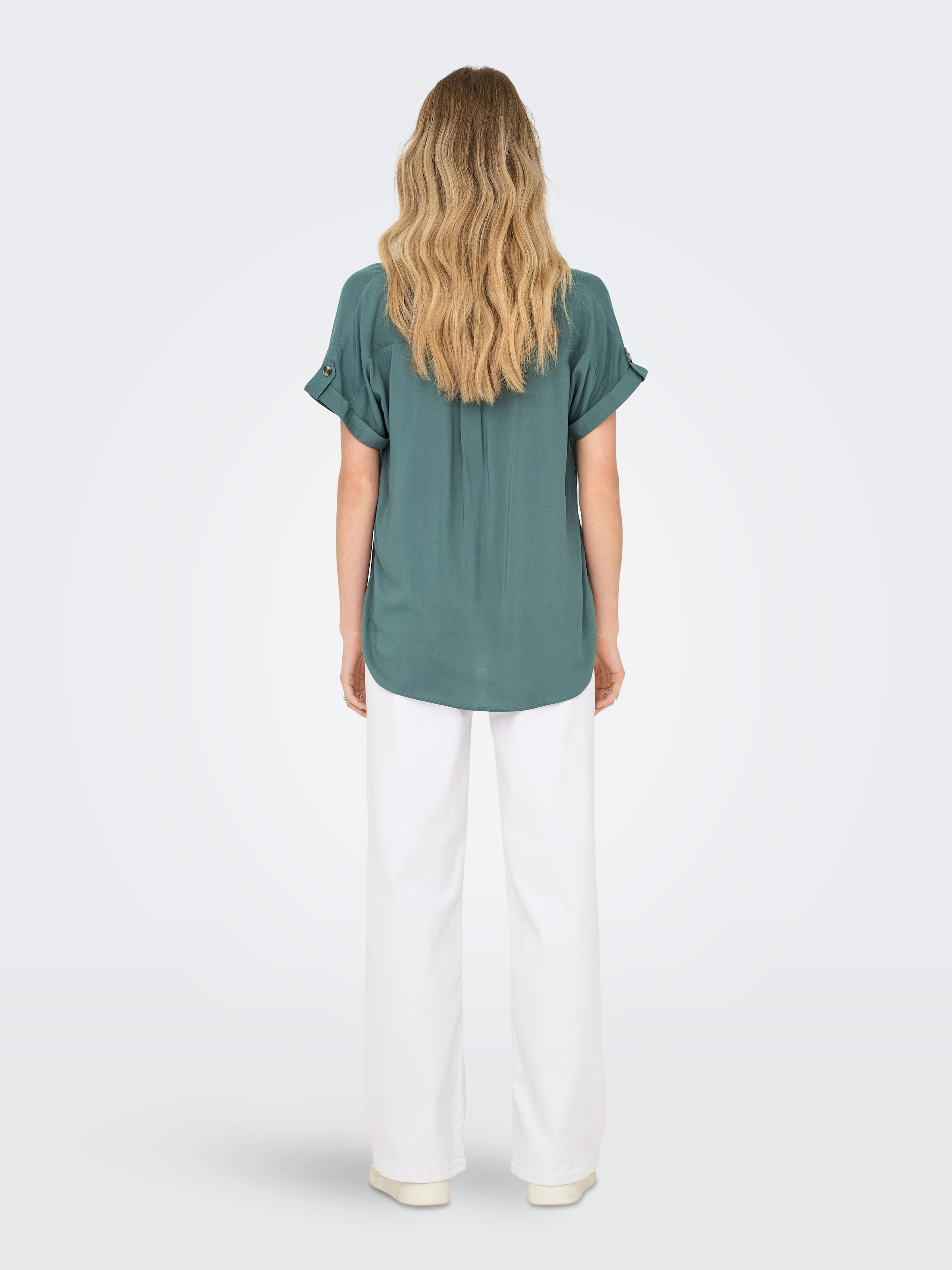 ONLY Kurzarmbluse »ONLYASMIN SHIRT S/S WVN NOOS«