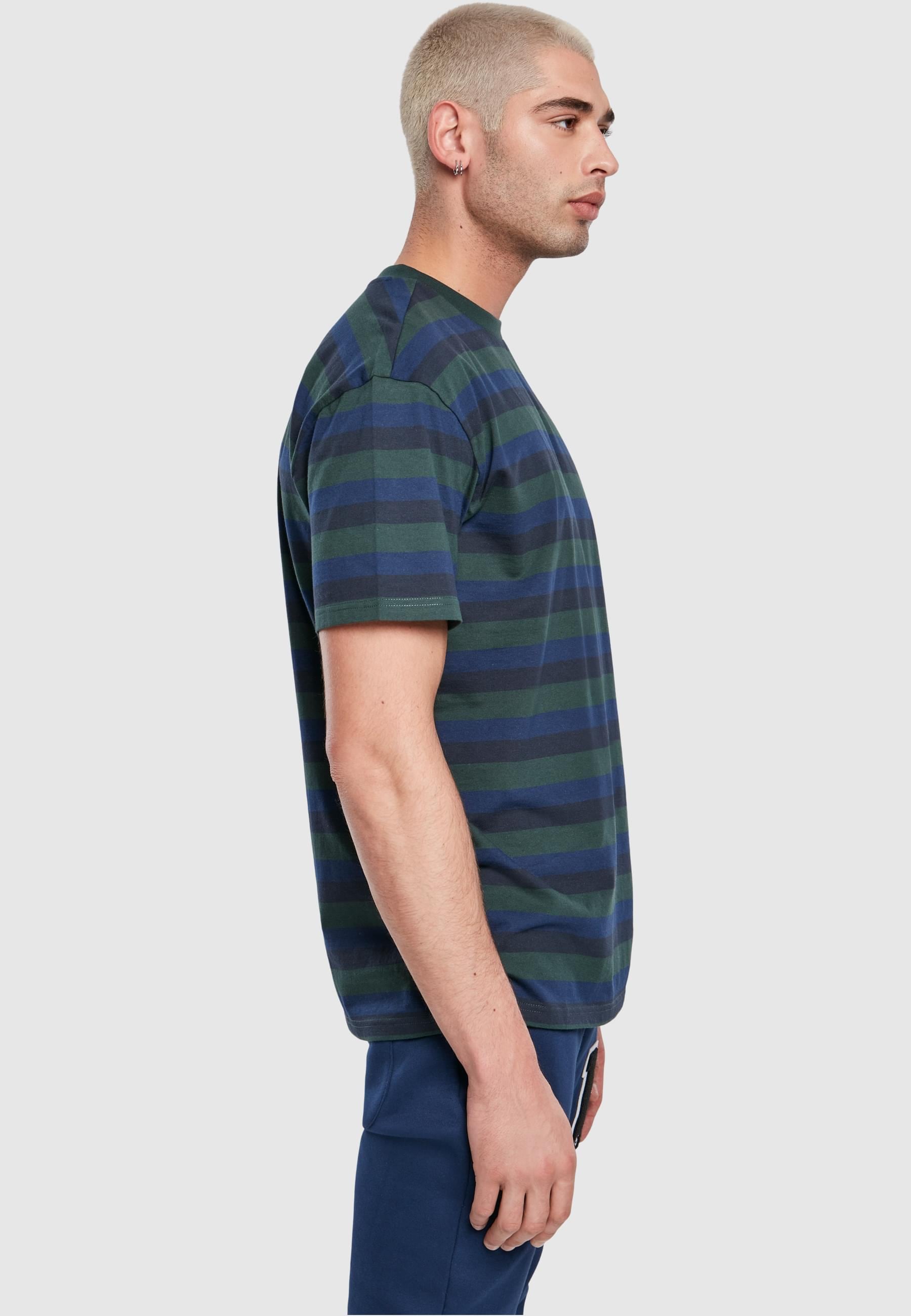 URBAN CLASSICS T-Shirt »Urban Classics Herren College Stripe Tee« 1 Stk.