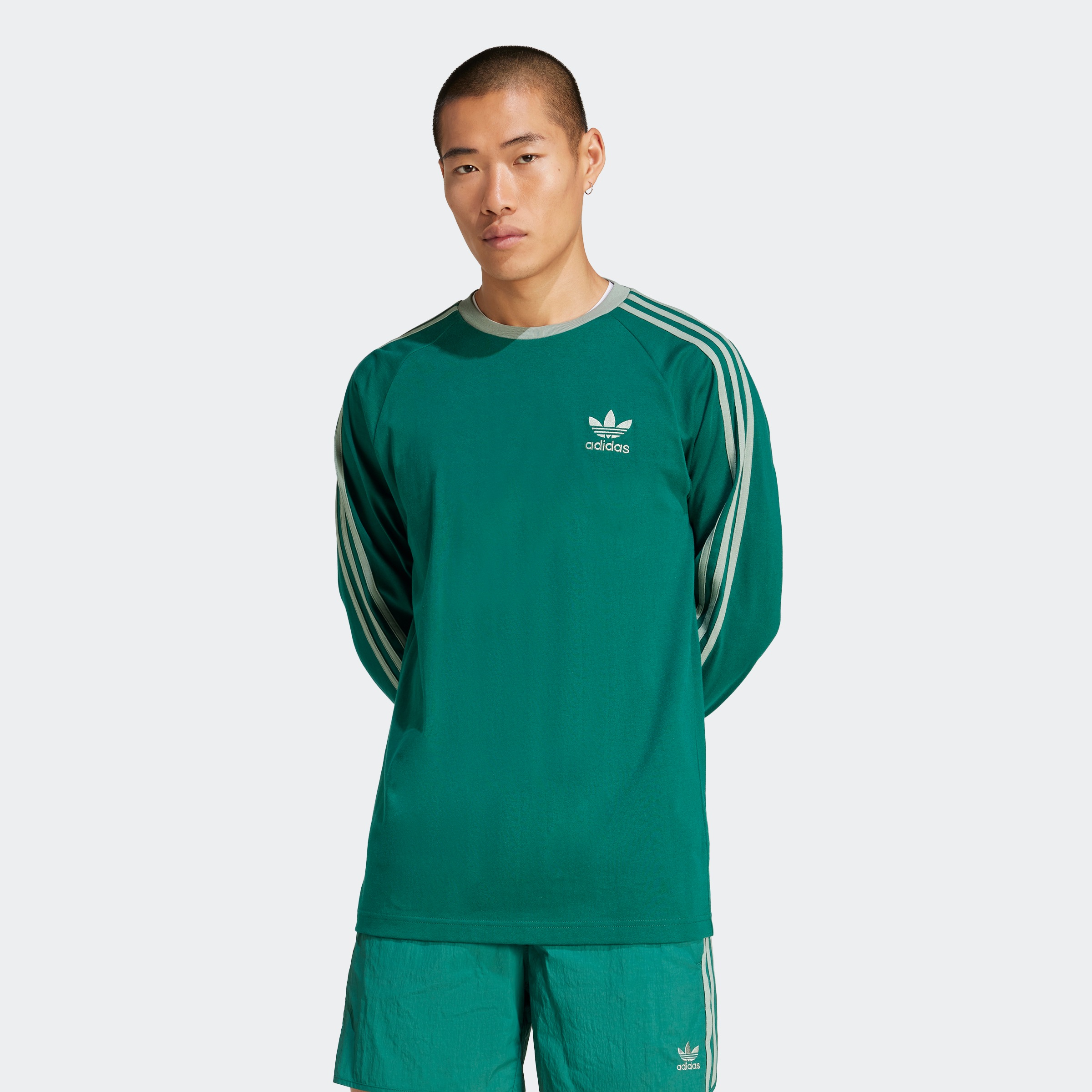 adidas Originals Langarmshirt "3-STRIPES LS T" günstig online kaufen