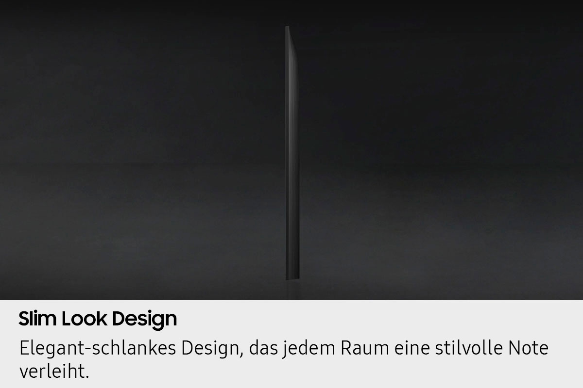 Samsung LED-Fernseher »GU55U7099FU«, 4K Ultra HD, Smart-TV, Crystal UHD, Q-Symphony, Dolby Surround Sound, Triple Tuner, Smart-Hub
