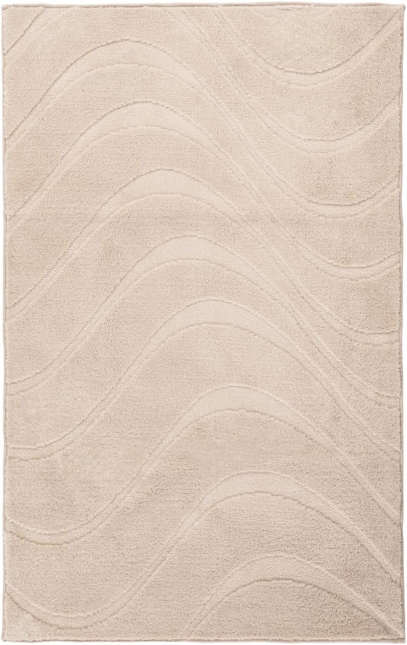 Thumbnail - Carpet City Badematte "BAT400, Badteppich uni" Höhe 11 mm rutschhemmend beschichtet fußbodenheizungsgeeignet Teppich Bad...