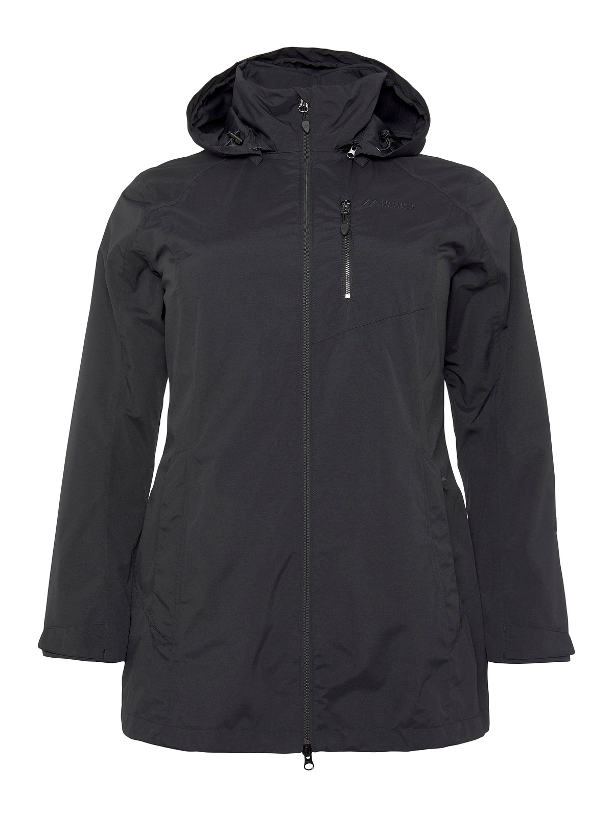 Maier Sports Regenjacke »Große Größen«, mit Kapuze, Atmungsaktiv, schnell trocknend, wasser- und winddicht