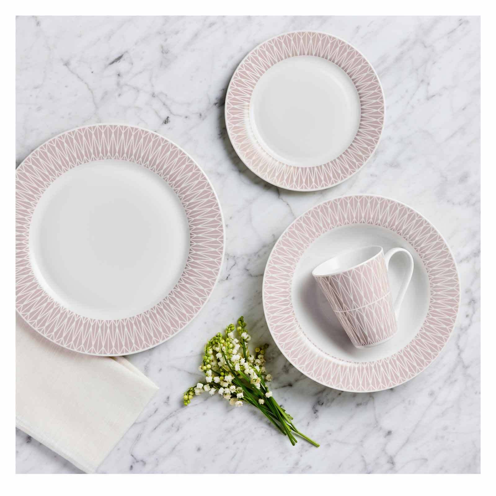 Maxwell & Williams Geschirr-Set »Dinner-Set Zenith 16er Set beige«