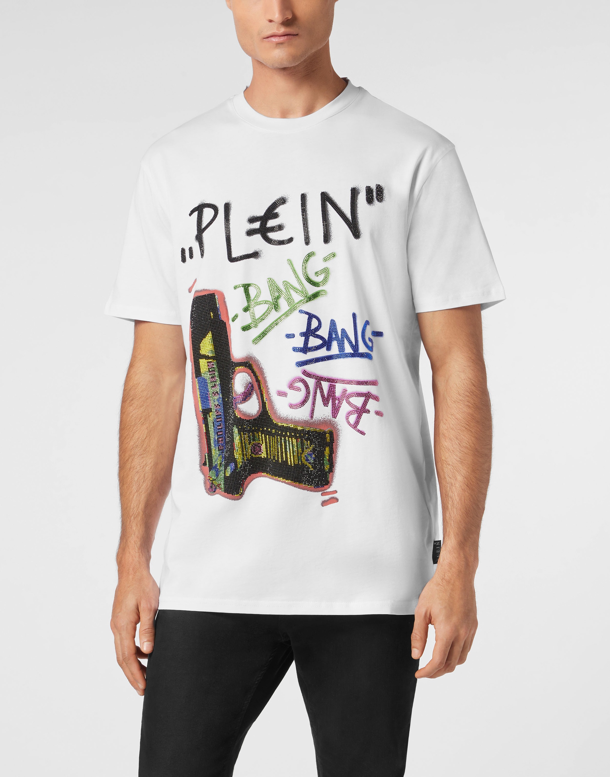 PHILIPP PLEIN T-Shirt "T-Shirt Rundhalsausschnitt Ss" günstig online kaufen