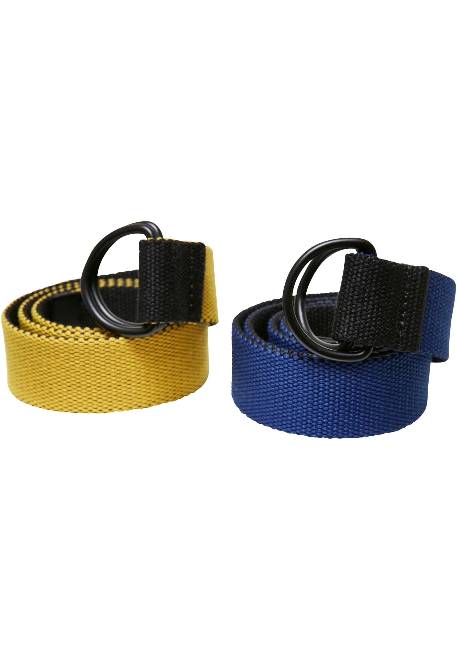 URBAN CLASSICS Hüftgürtel »Urban Classics Unisex Easy D-Ring Belt Kids 2-Pack«