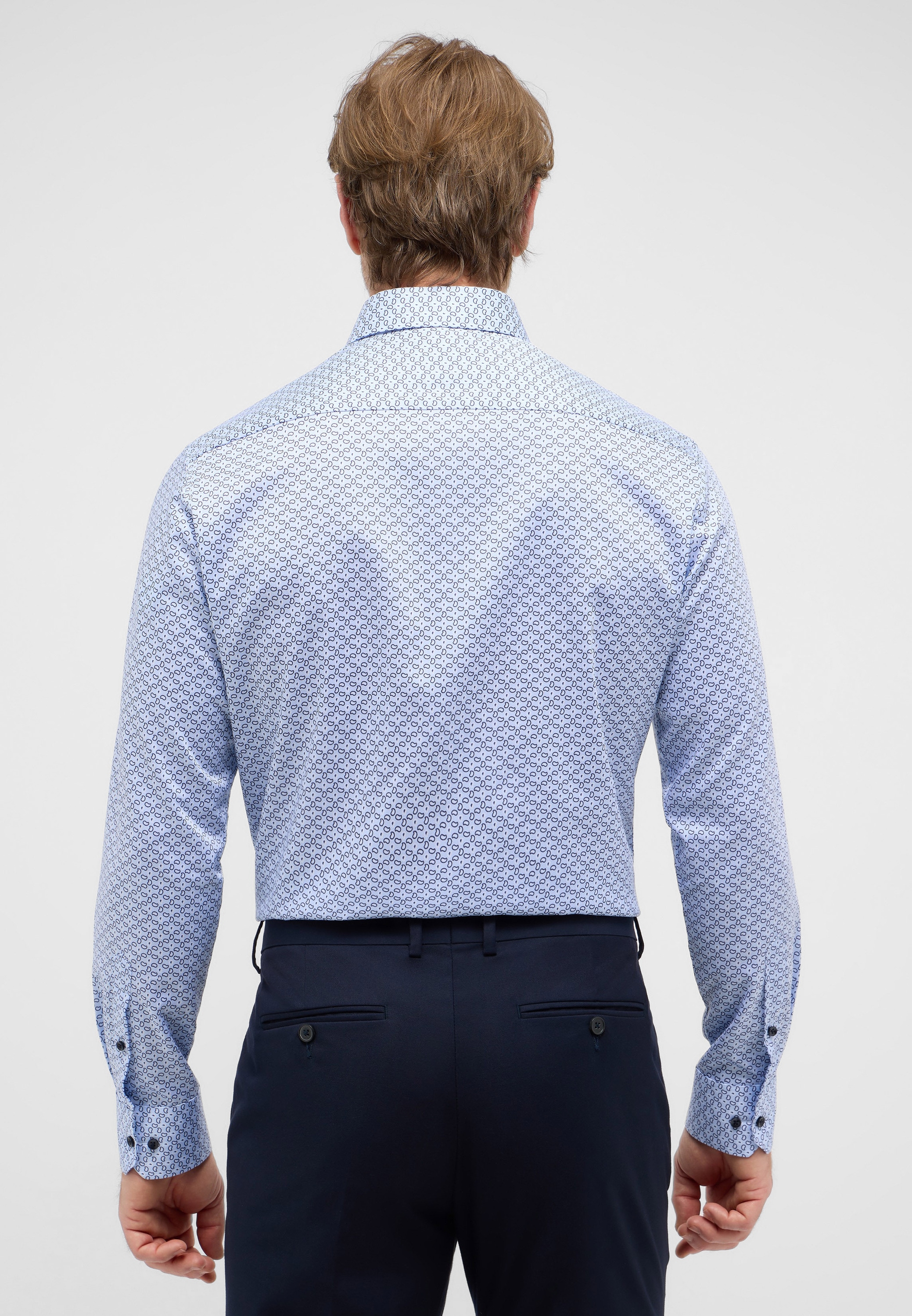 Eterna Langarmhemd »MODERN FIT«, NON IRON (bügelfrei)