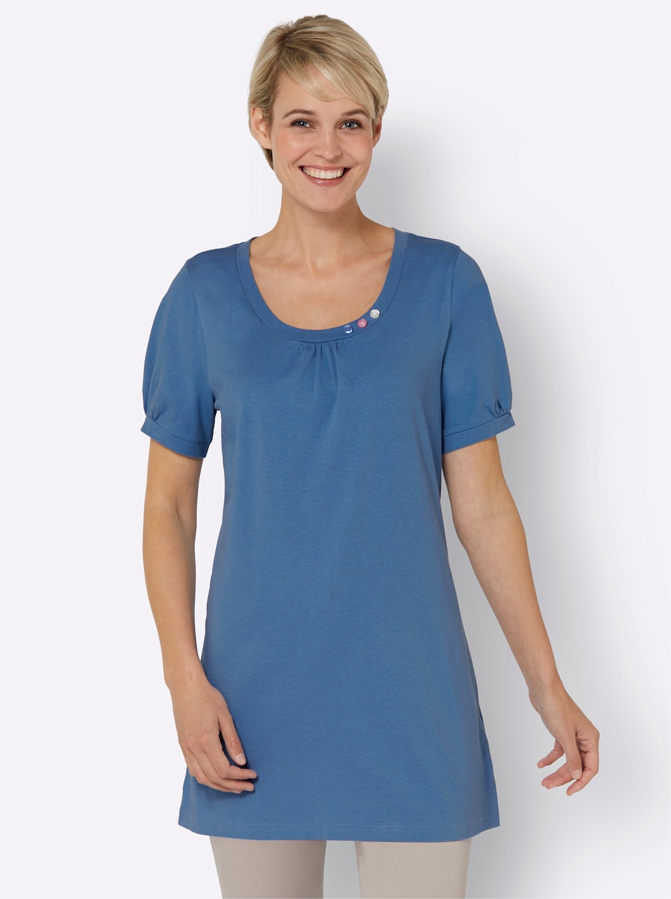 Classic Basics Longshirt "Longshirt" 1 Stk. tlg. günstig online kaufen