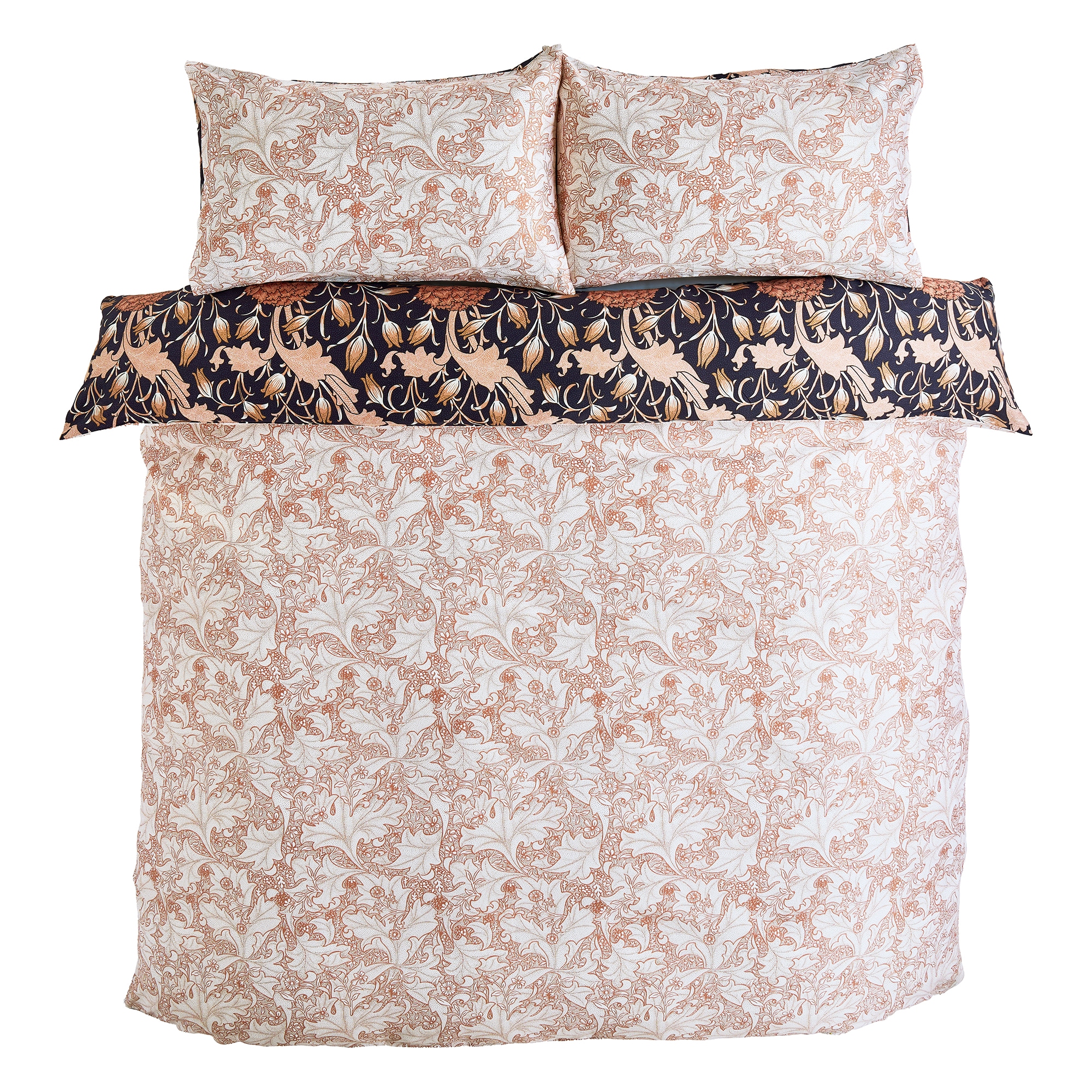 WILLIAM MORRIS AT HOME Wendebettwäsche "Wild Tulip, aus Baumwoll Satin," 3 günstig online kaufen