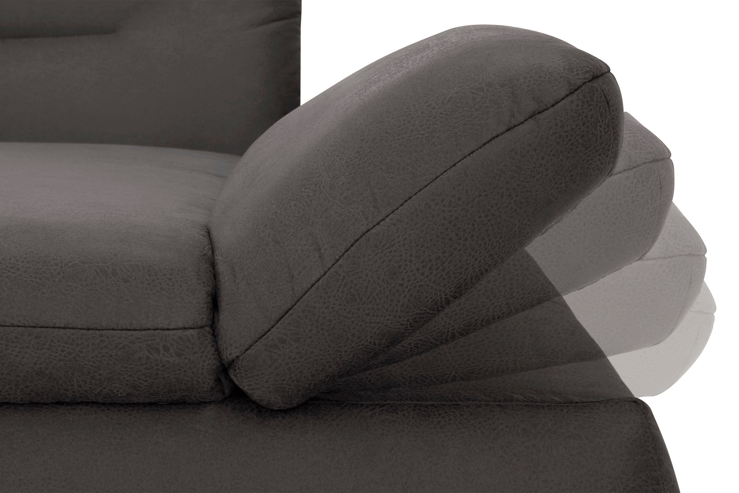 INOSIGN Wohnlandschaft »Avesa U-Form«, Wahlweise mit Armteilverstellung und Bettfunktion, B/T/H: 355/216/80cm