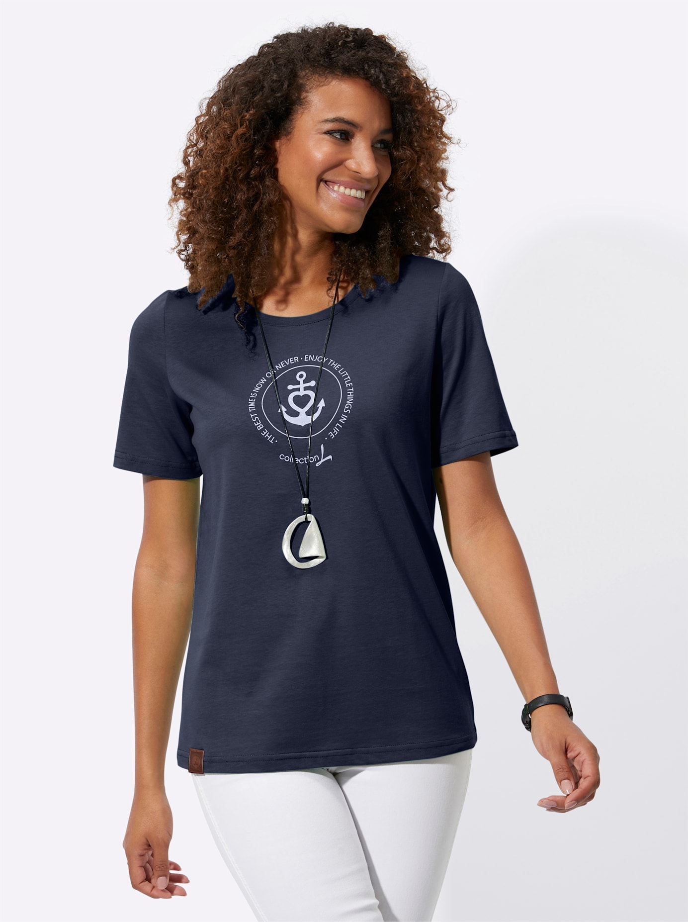 Casual Looks Rundhalsshirt "Shirt", 1 Stk. günstig online kaufen