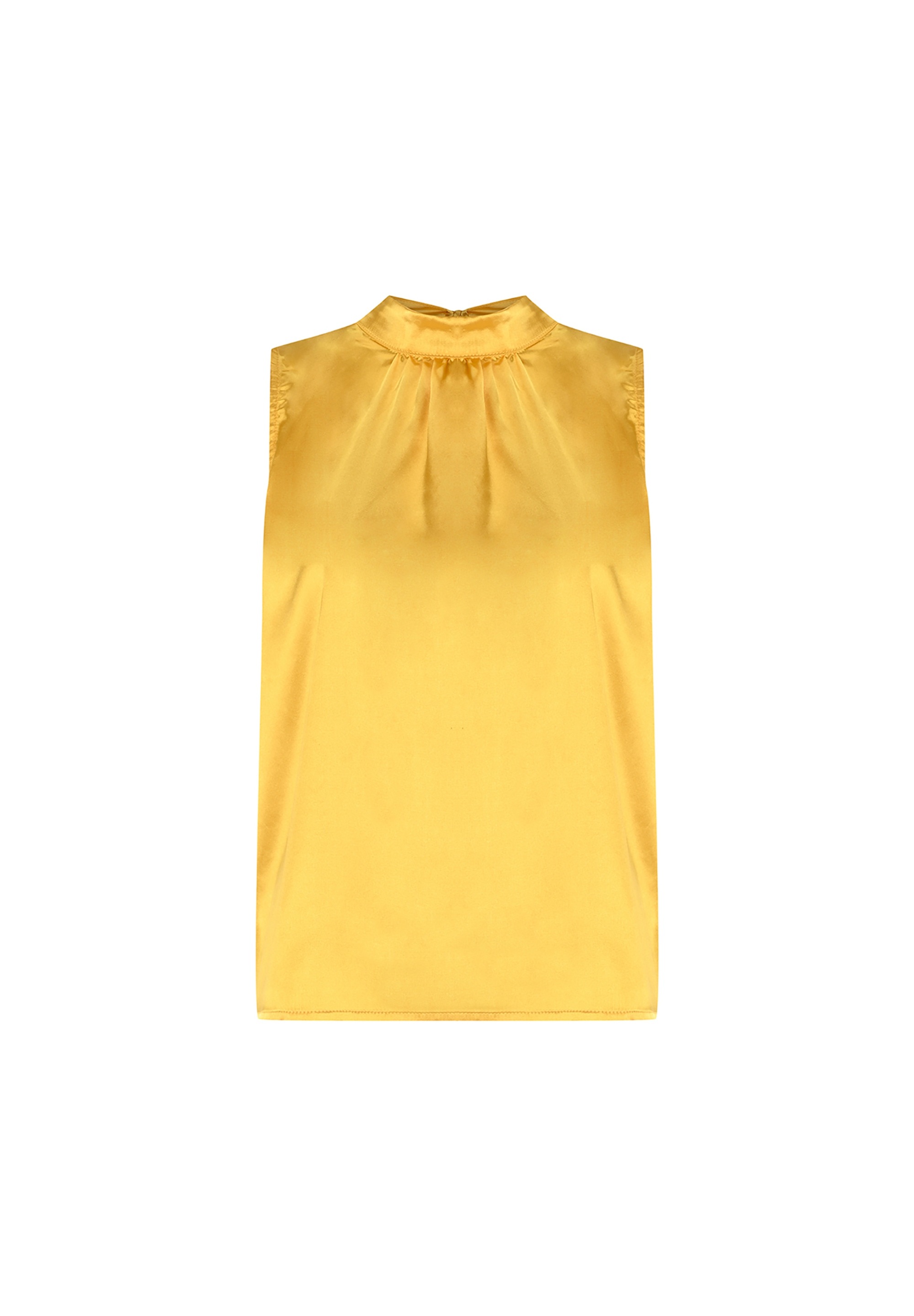freshlions Klassische Bluse, mit hohem Kragen