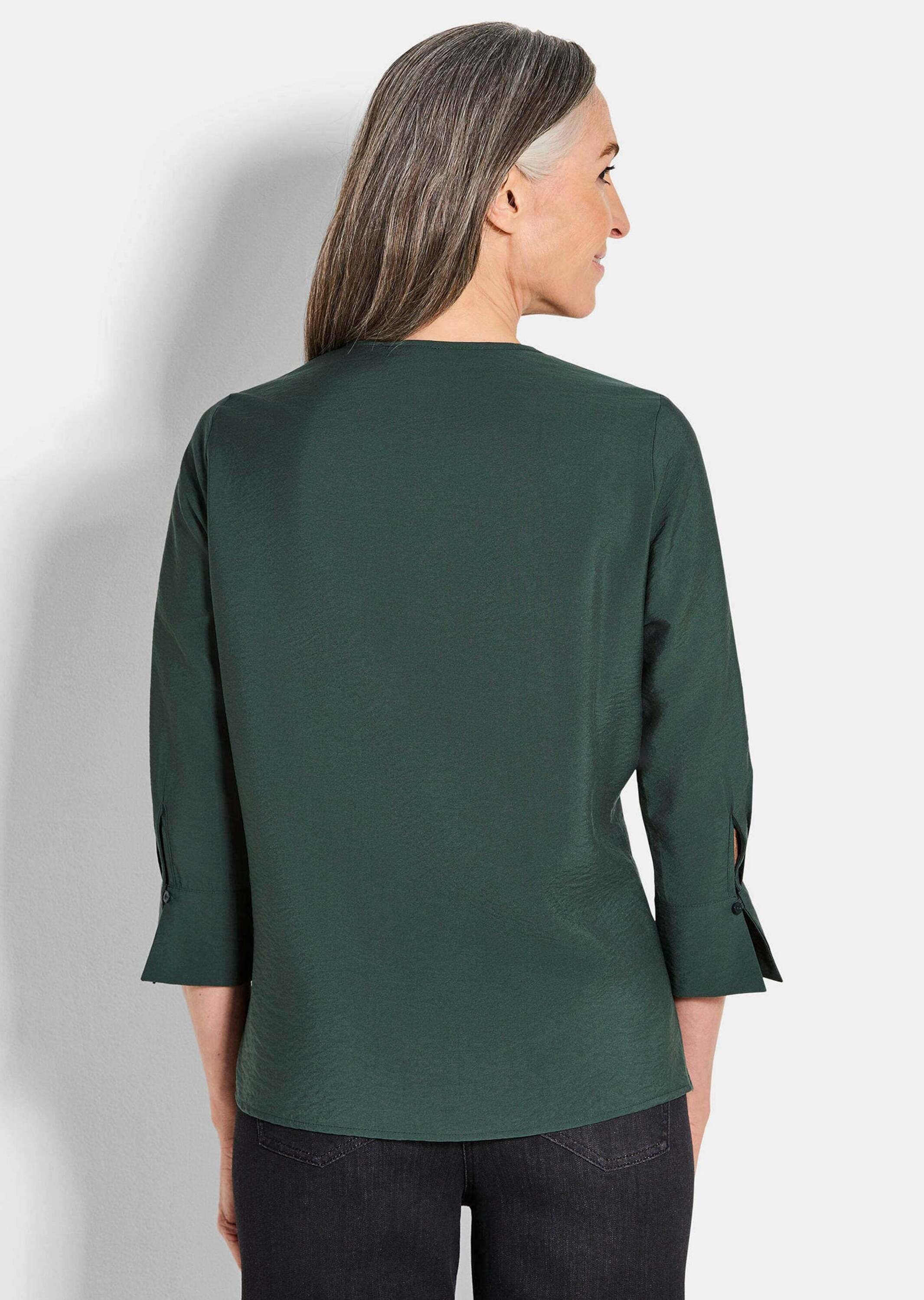GOLDNER Schlupfbluse »Elegante Schlupfbluse Damen aus Viskose mit Strukturmuster«