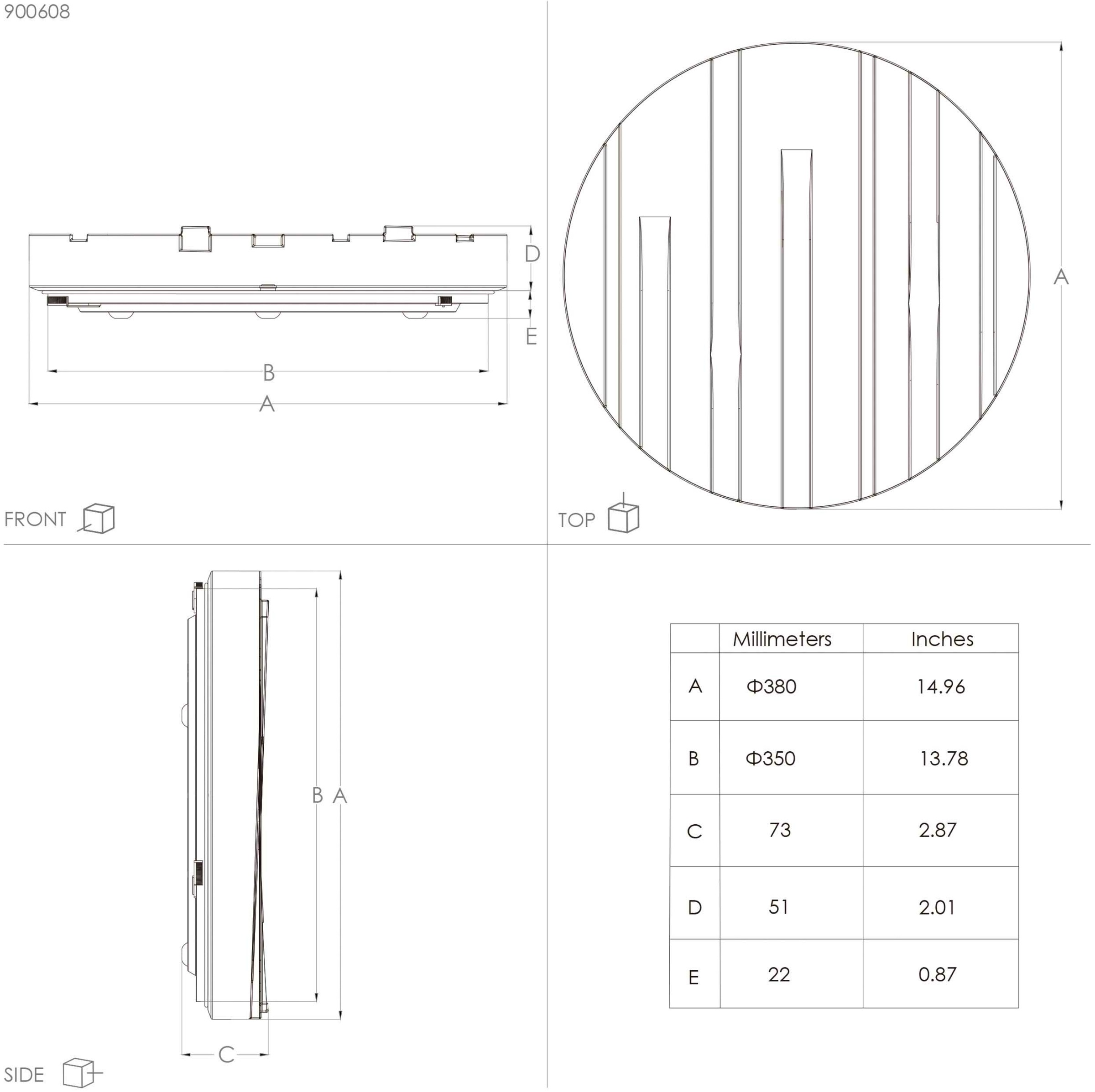 EGLO Deckenleuchte »FERENTINO«, Leuchtmittel LED-Modul | LED fest integriert, Deckenlampe mit Dekor, Lampe Decke, Deckenbeleuchtung