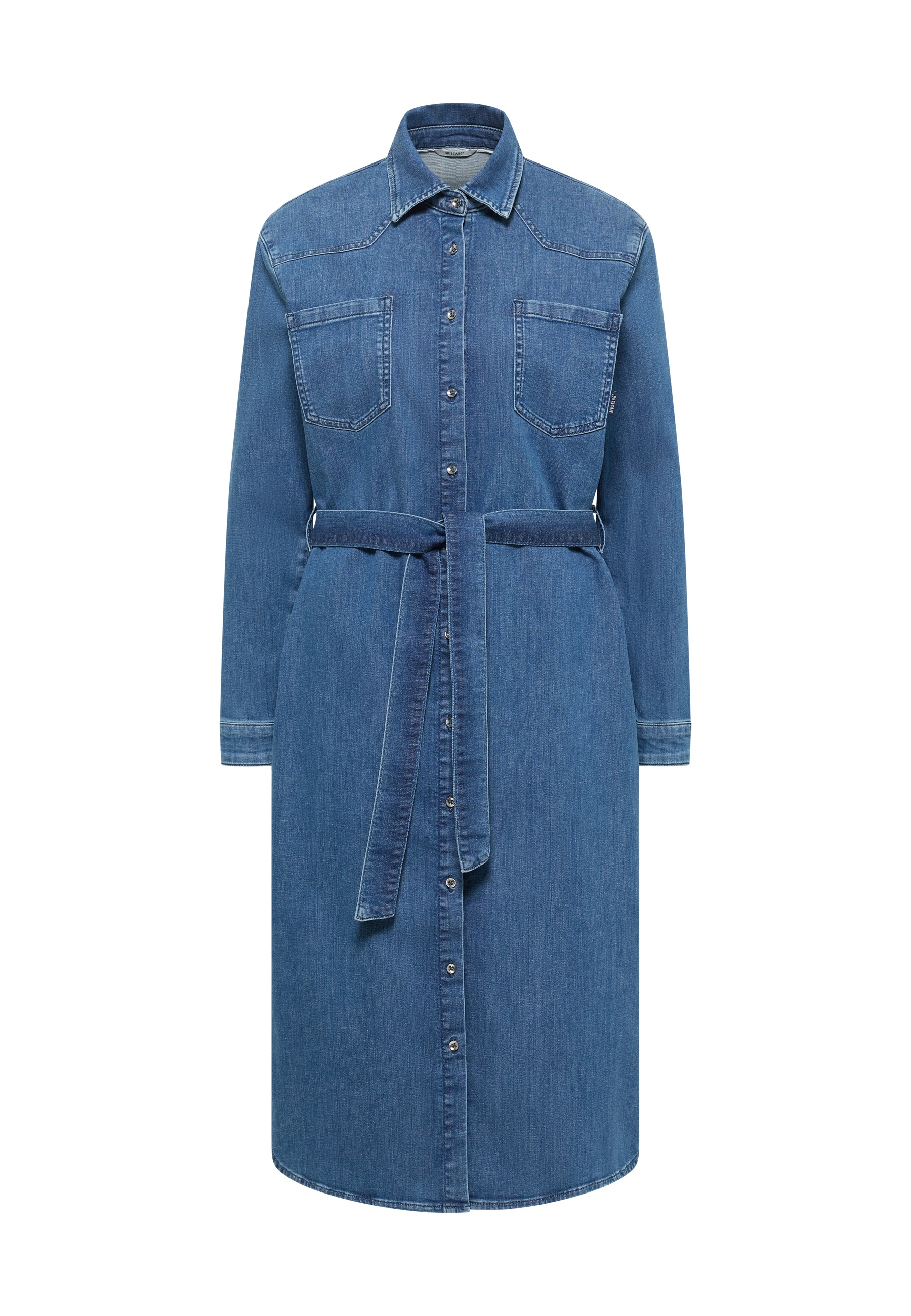 MUSTANG Maxikleid »Damen Style Camilla Denim Dress«