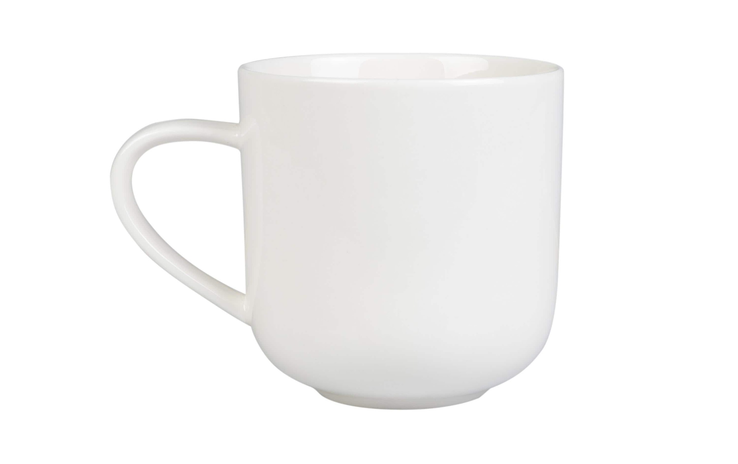 FURBER Tasse »400 ml, 6 Stück, Weiss«