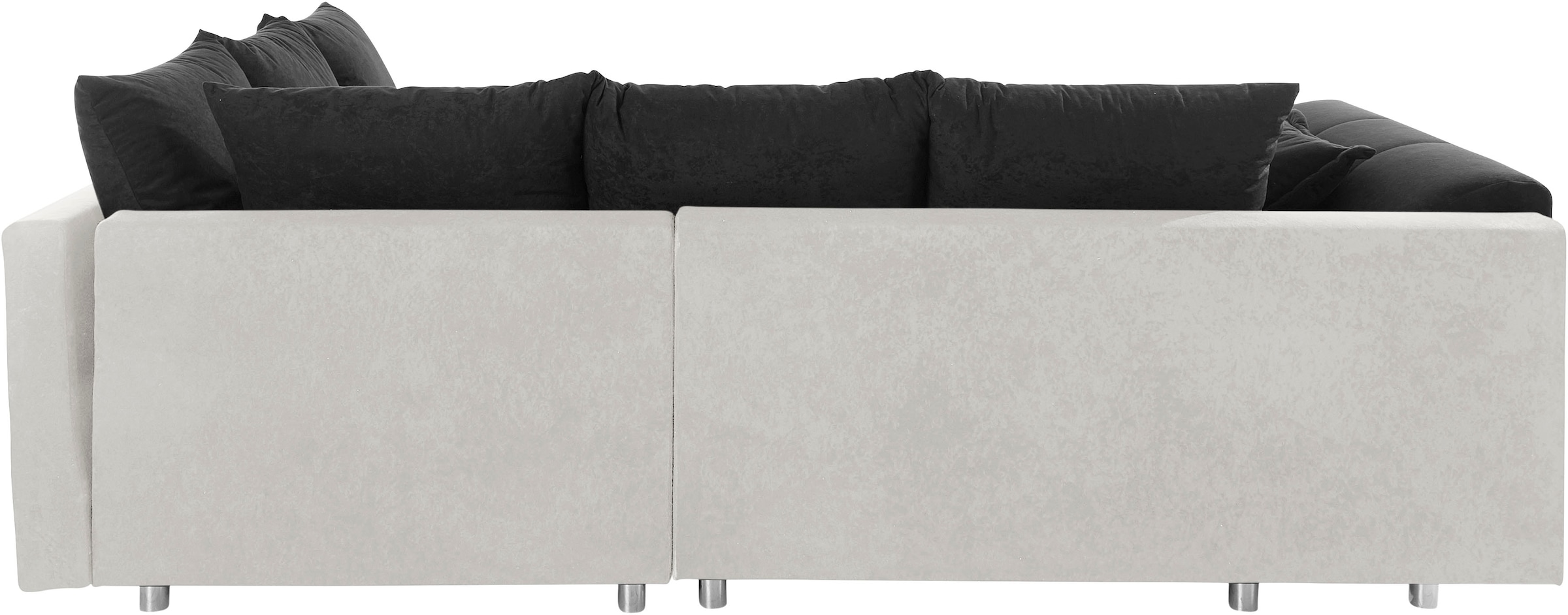 COLLECTION AB Ecksofa »(Spar-Set) Innsbruck L-Form und Hocker«, (Spar-Set), Ecksofa und Hocker, Recamiere links oder rechts montierbar