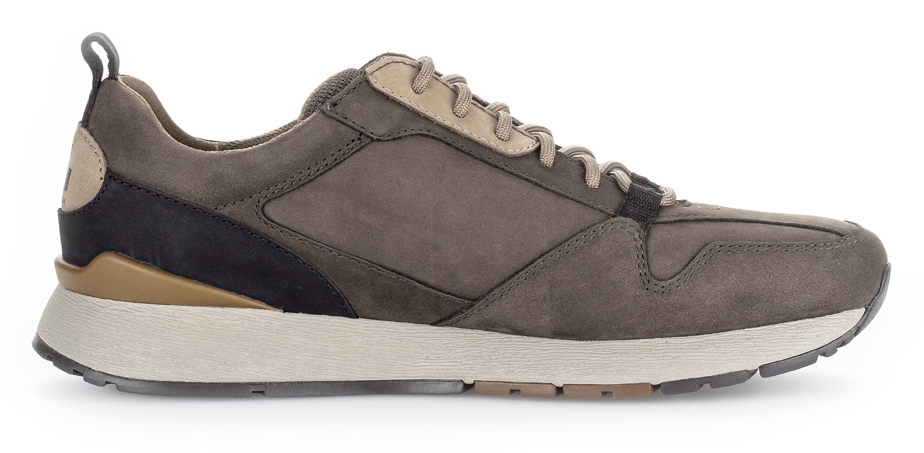 Pius Gabor Sneaker, Freizeitschuh, Halbschuh, Schnürschuh mit Anziehlasche, G-Weite