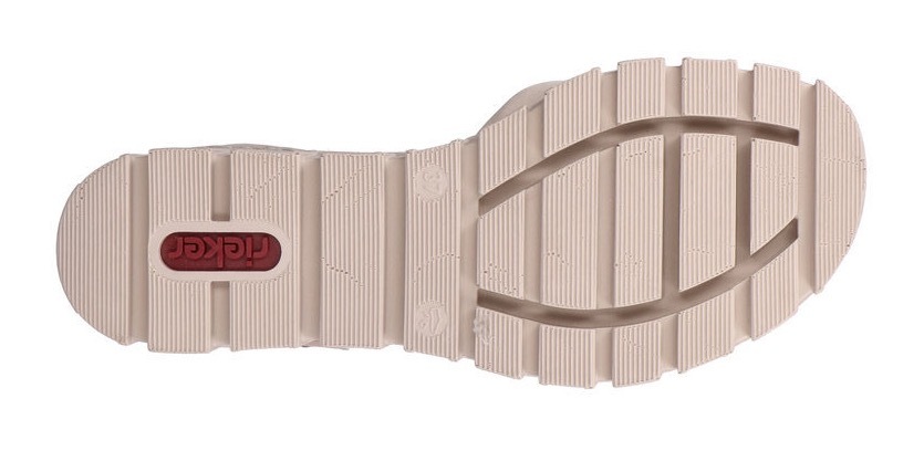 Thumbnail - Rieker Keilsandalette, Sommerschuh, Sandale, Keilabsatz, mit kräftiger Profilsohle