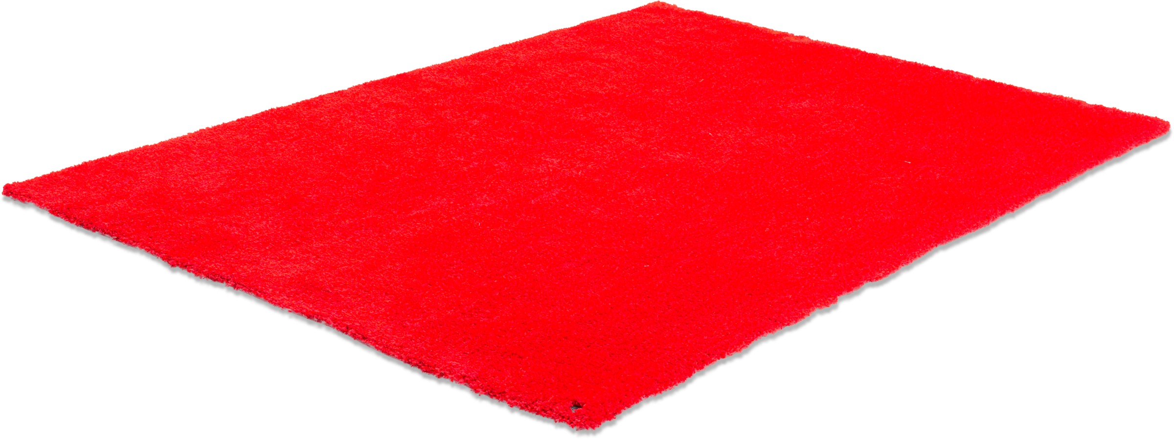 TOM TAILOR HOME Hochflor-Teppich "Soft", rechteckig, handgetuftet, Uni-Farben, super weich und flauschig