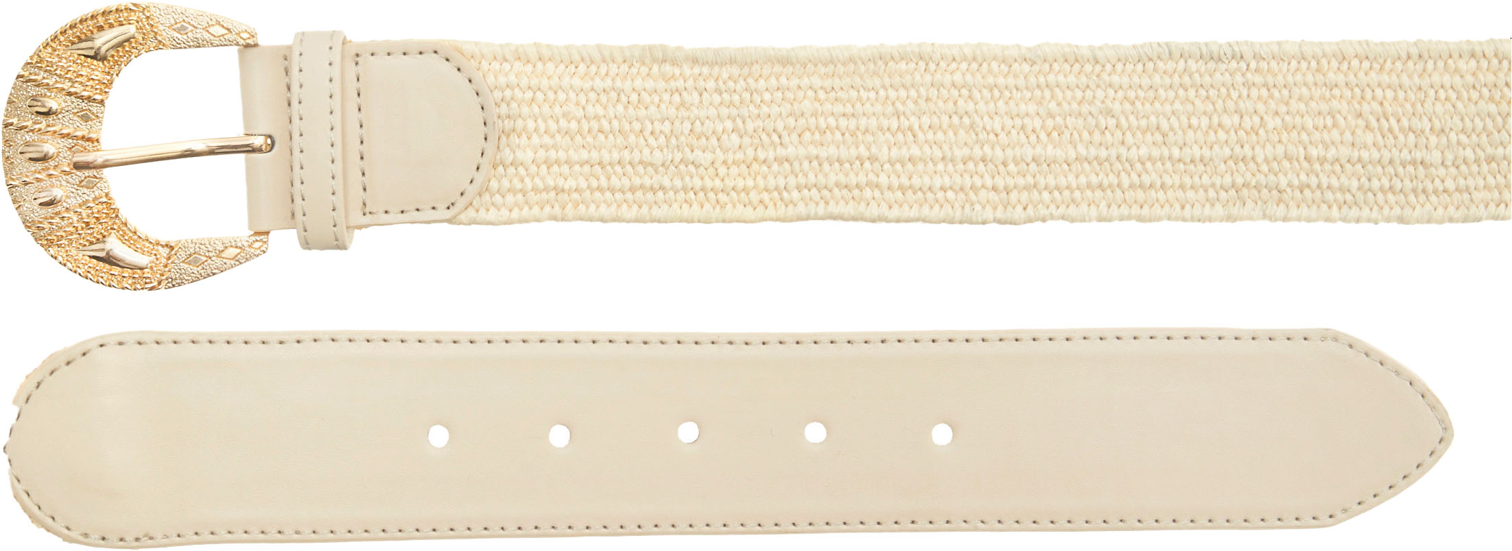 Thumbnail - LASCANA Taillengürtel "Stretchgürtel" Schmuckgürtel, Gürtel für Kleid & Overall, Bast-Optik