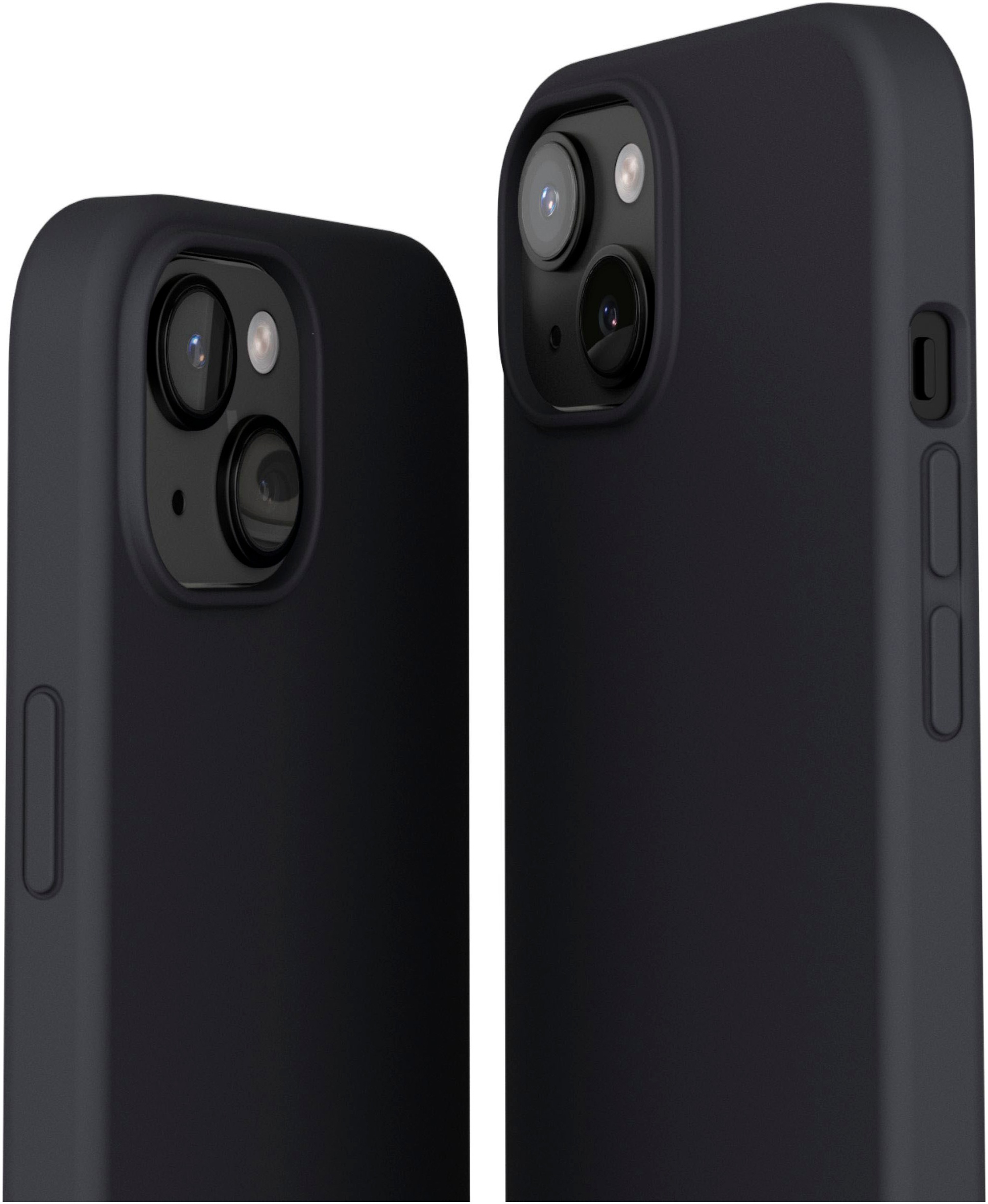 VONMÄHLEN Smartphone-Hülle »iPhone 15 Plus, Eco Silicone Case - Navy«