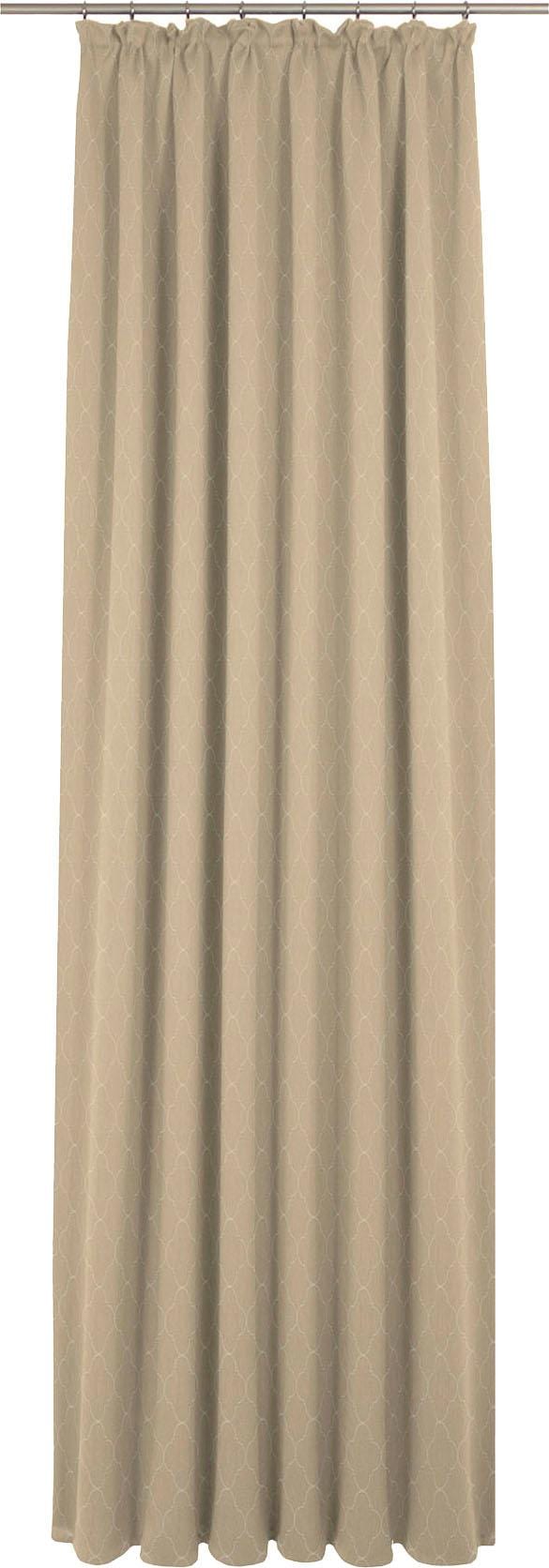 Adam Vorhang "Indian Cortezada Light aus 100 % Bio-Baumwolle, Kräuselband ( günstig online kaufen