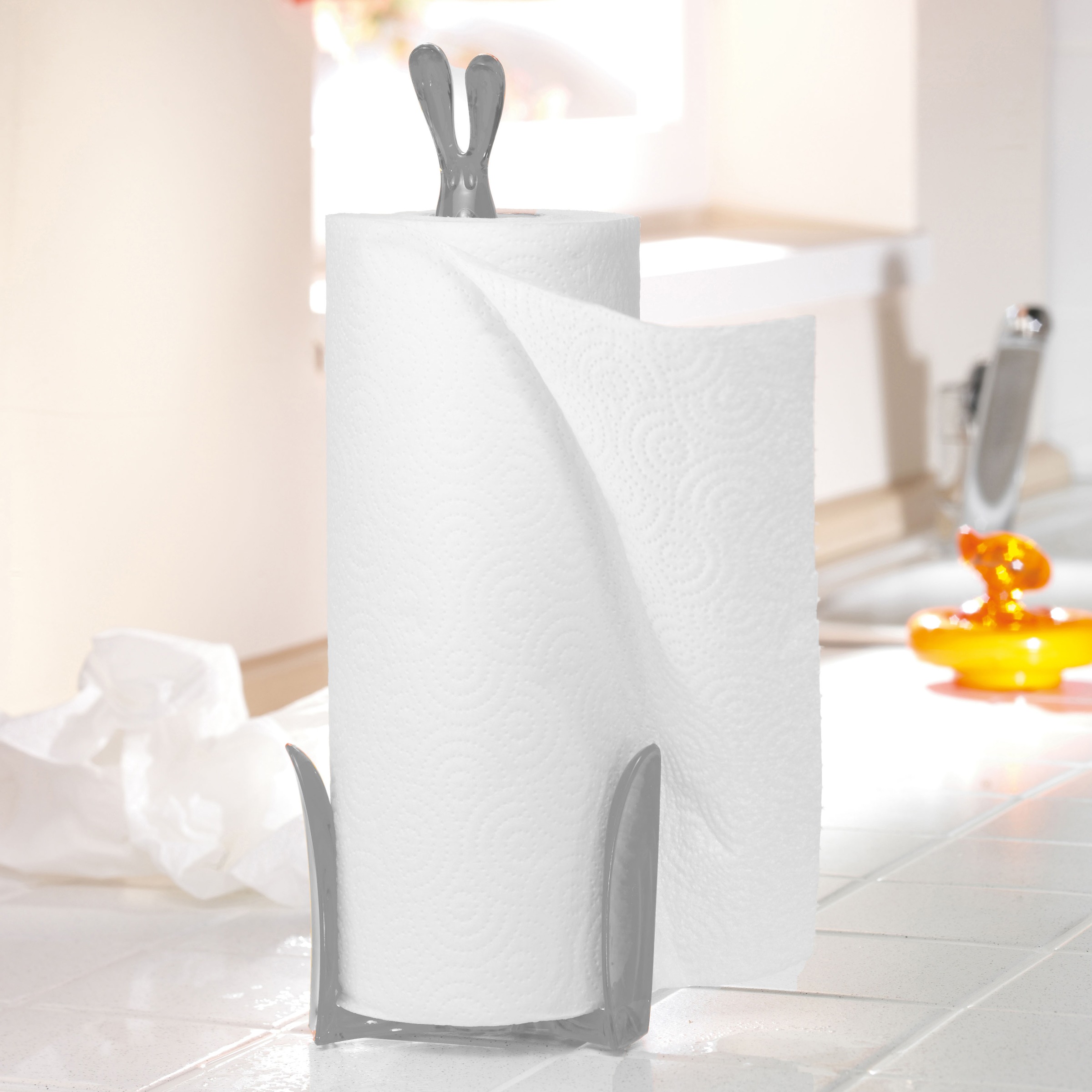 KOZIOL Küchenrollenhalter "Küchenrollenhalter ROGER" spülmaschinengeeignet, günstig online kaufen