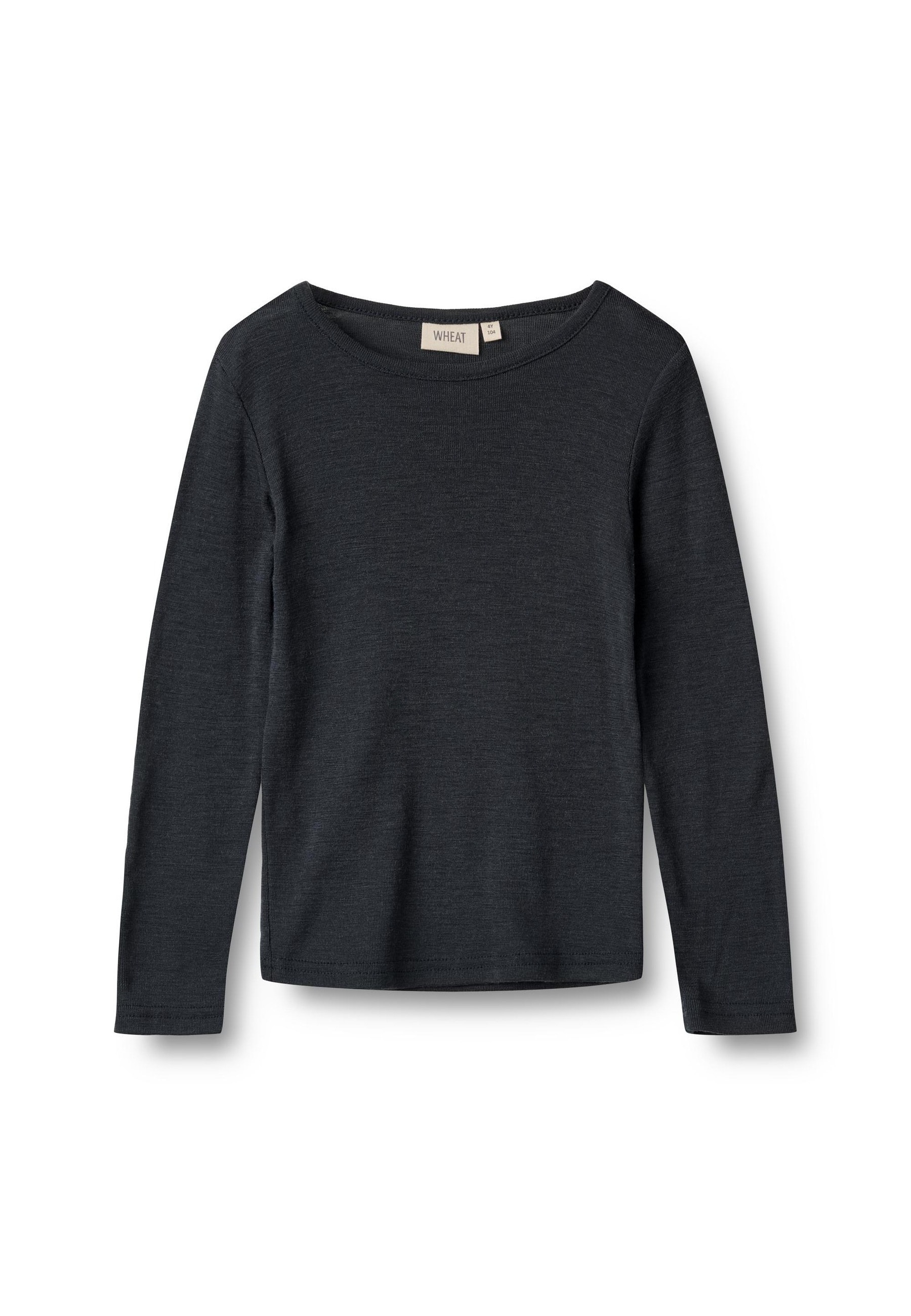 WHEAT "WHEAT Wool T-Shirt L/S Alfie" 1