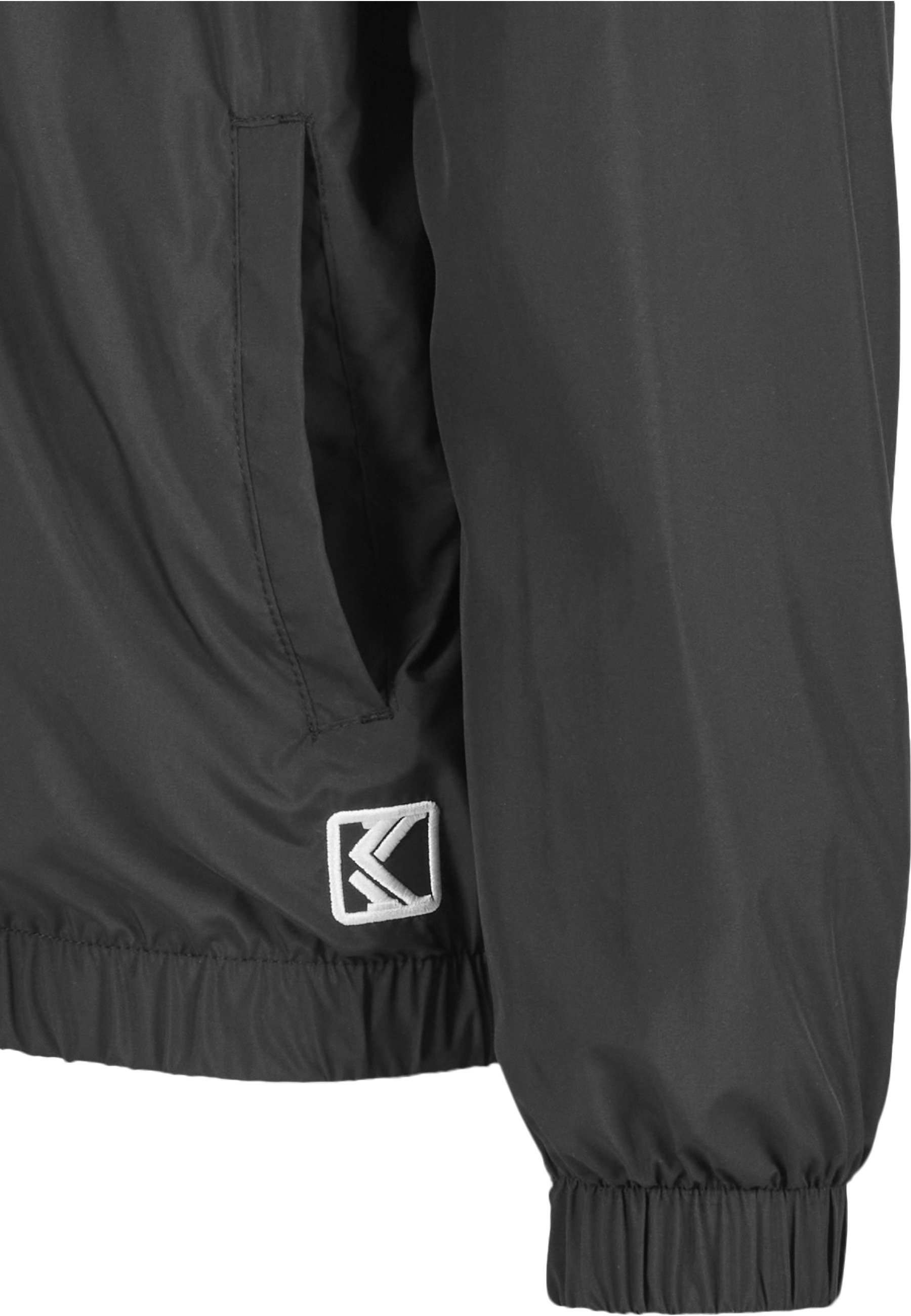 Karl Kani Trainingsjacke »Karl Kani Herren KM242-011-2 Wavy Retro Block Trackjacket« 1 Stk. tlg. ohne Kapuze